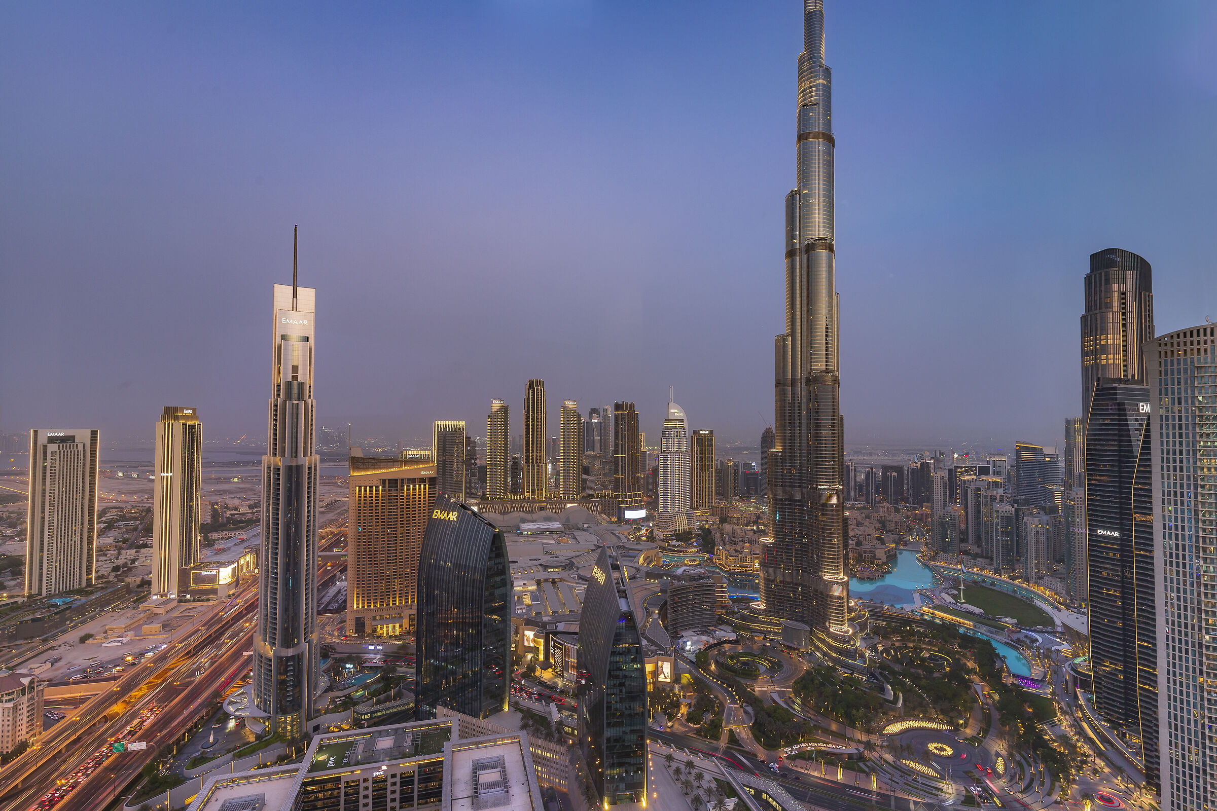 Vista dal 53 piano dello Sky Views