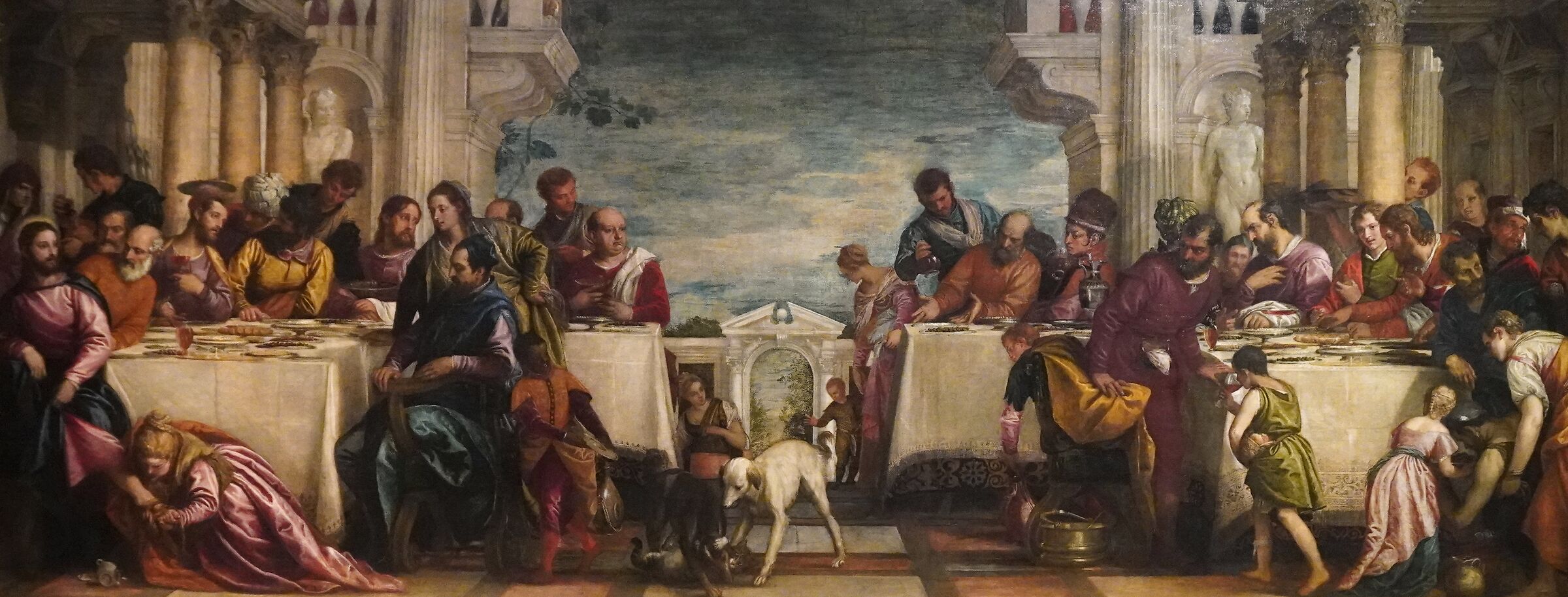 Veronese "Cena in casa di Simone" (1570)