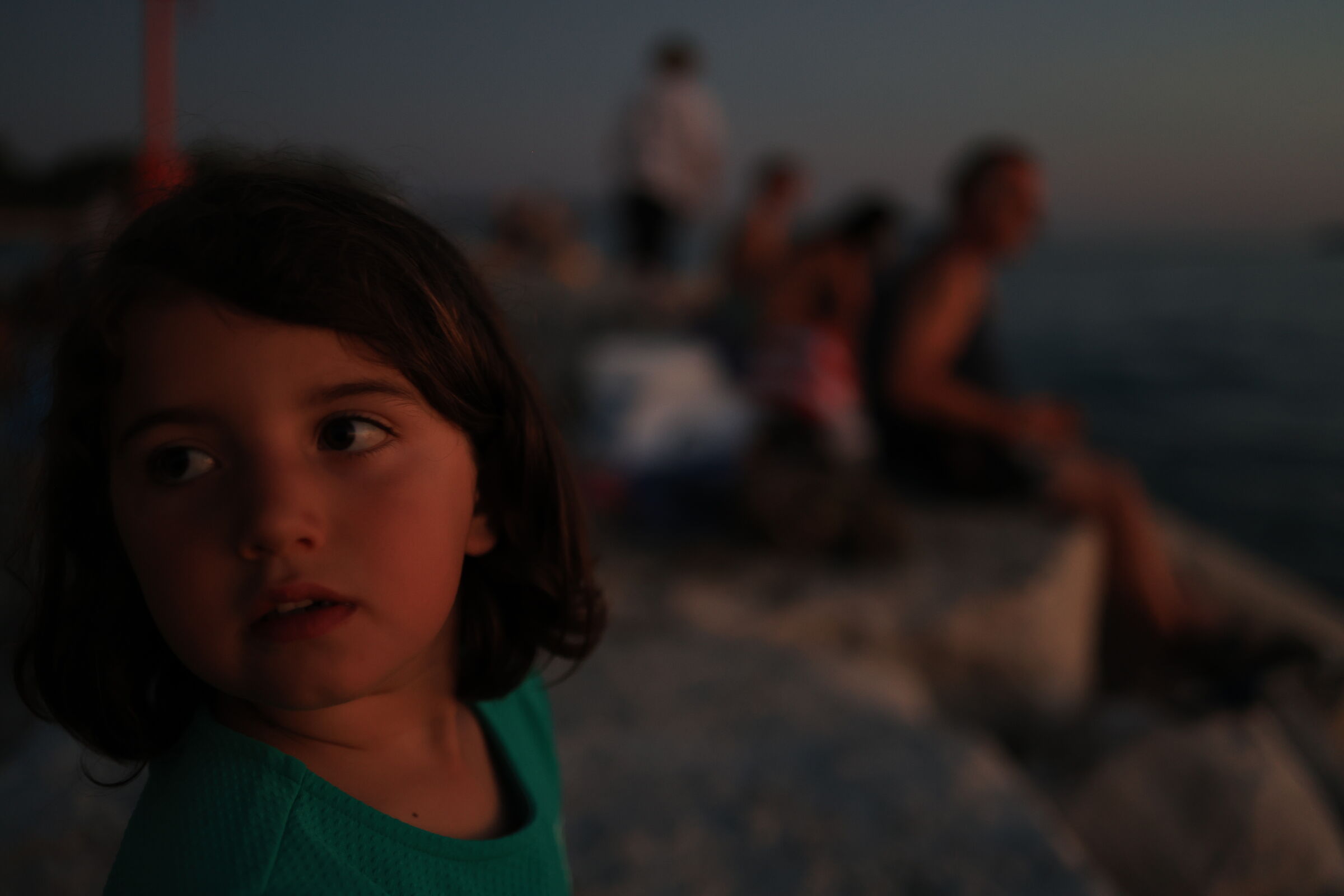 Portrait of Maddi at sunset