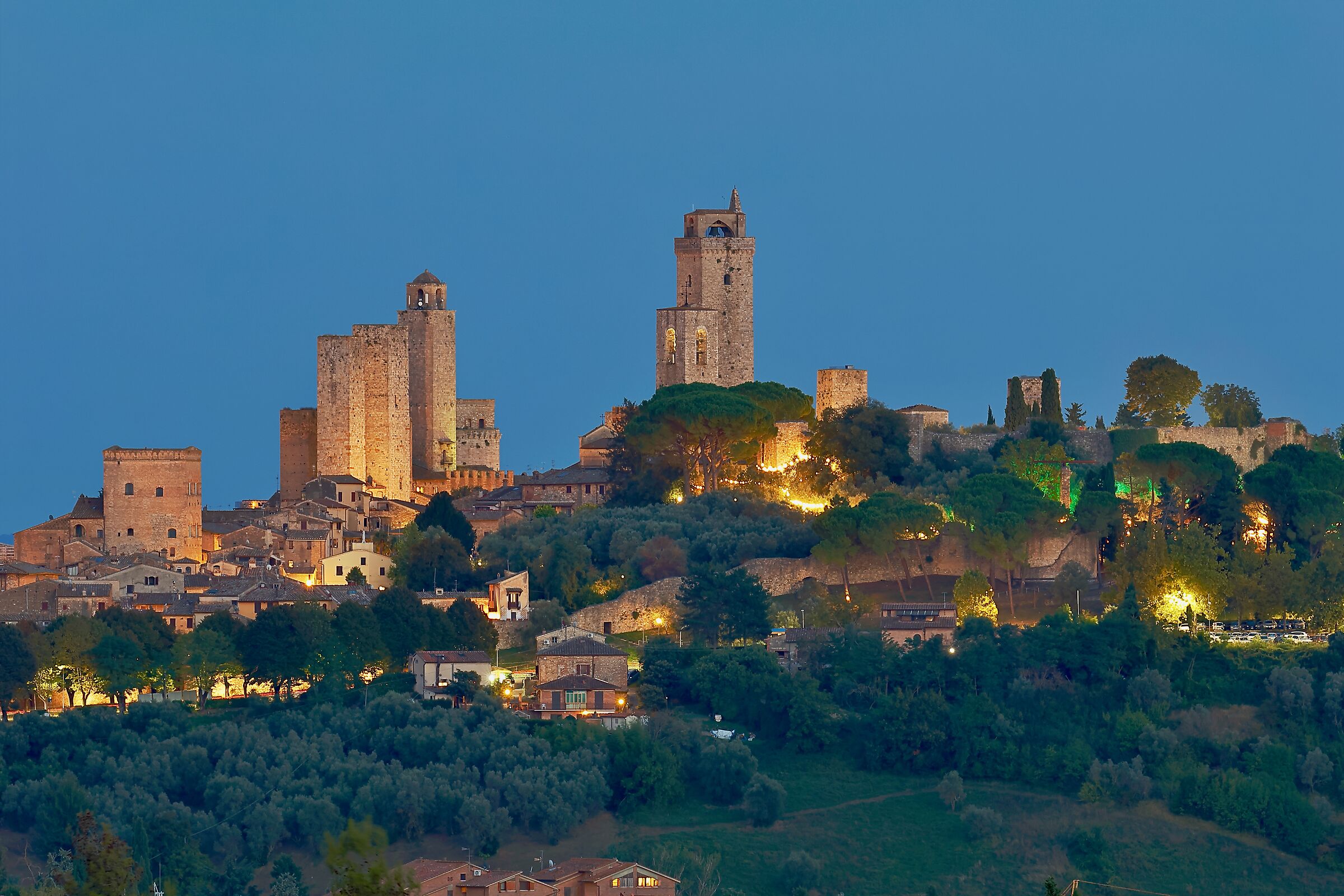 San Gimignano questa sera 7 settembre