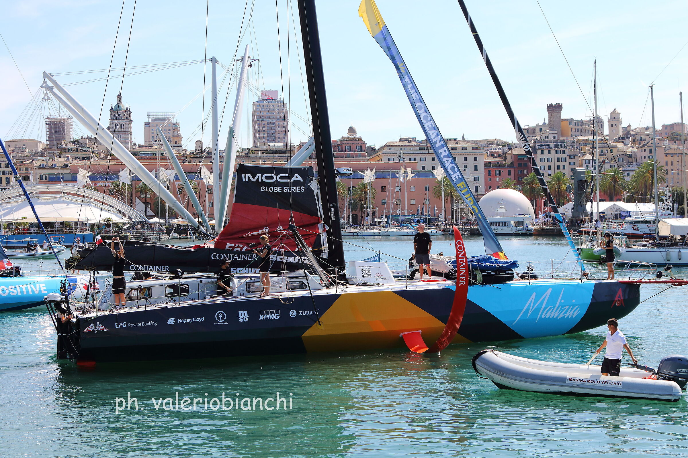 Departure from Genoa