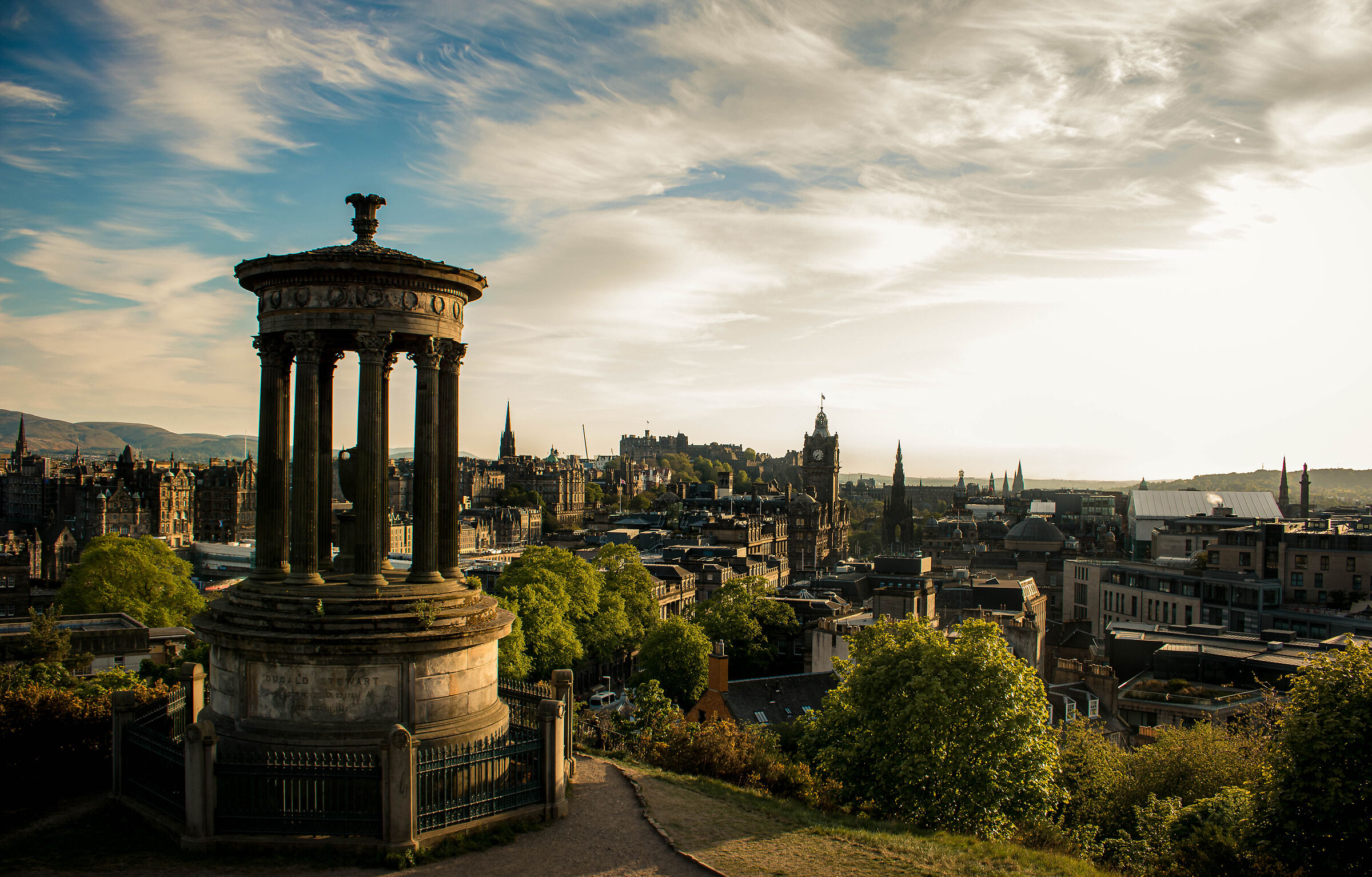 Vista da Calton Hill