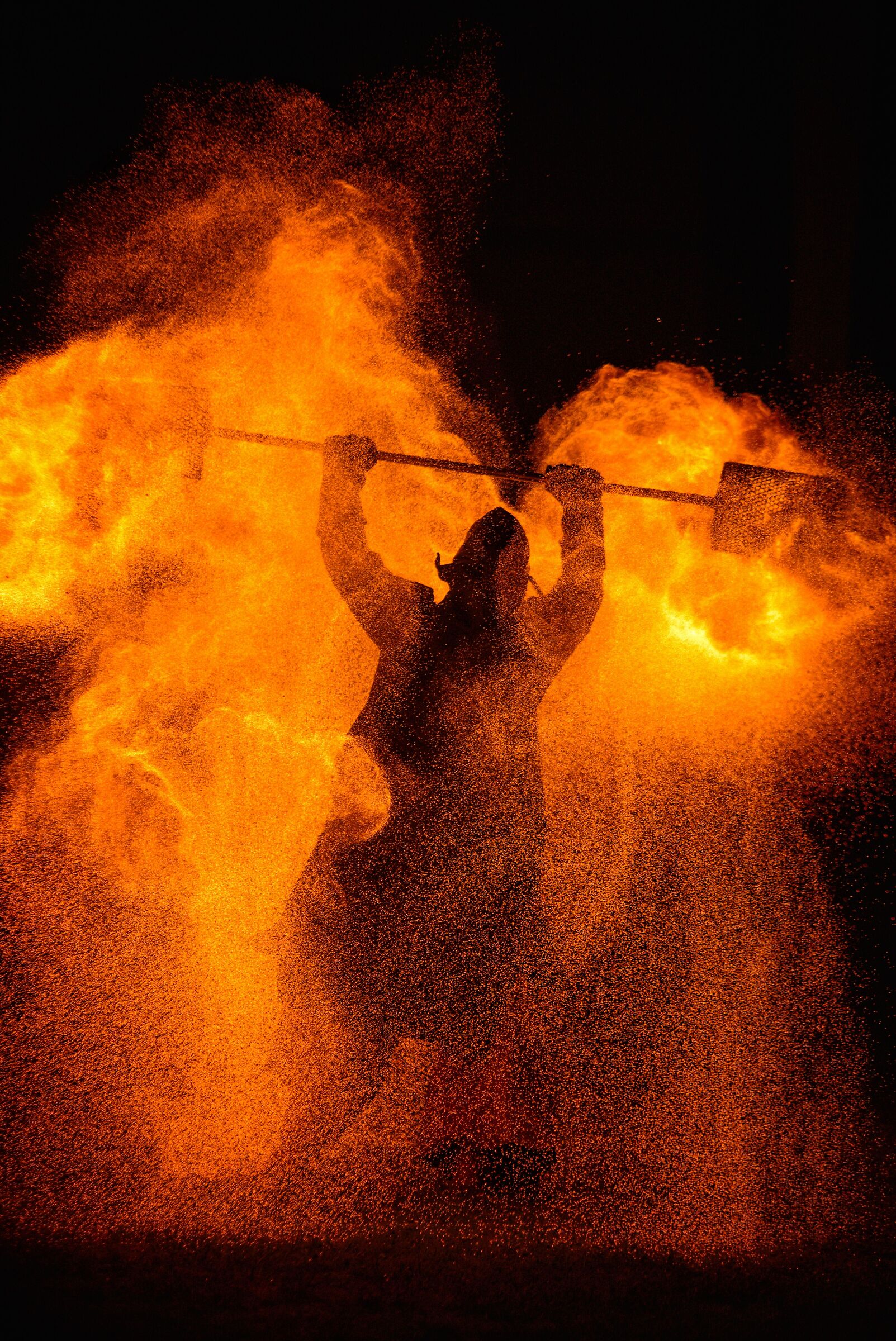 Fire at Palazzo Ceresara