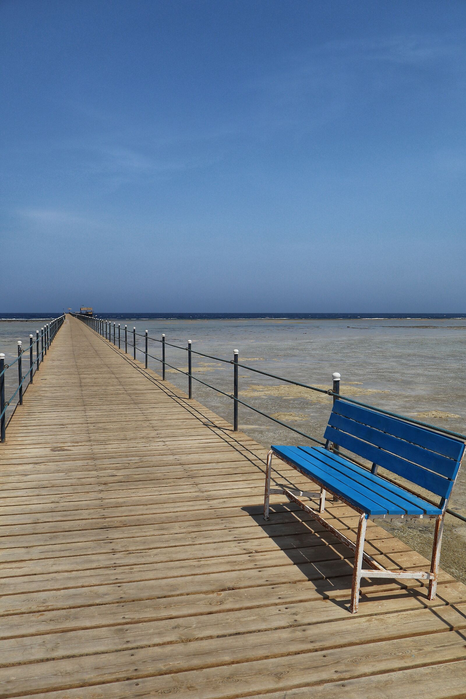 Panchina sul pontile