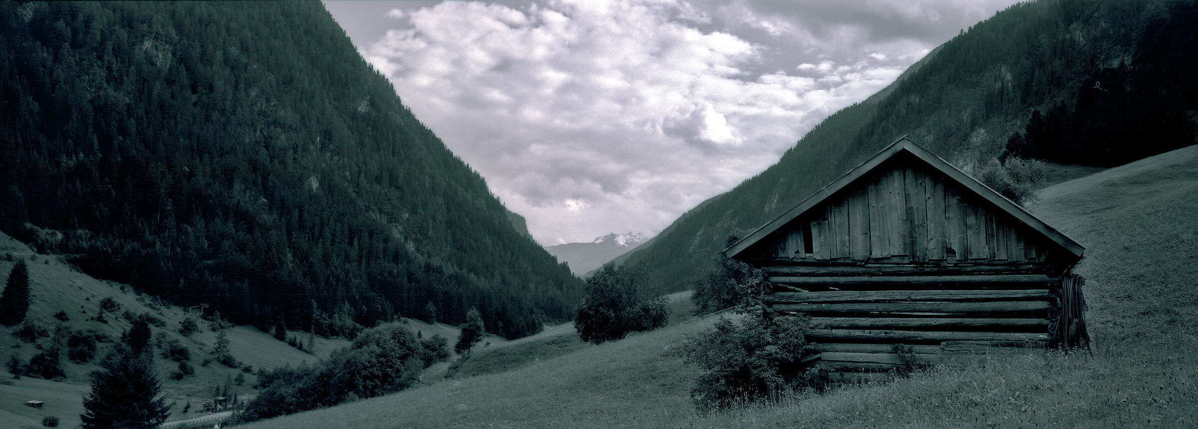Un Weißseespitze nella distanza