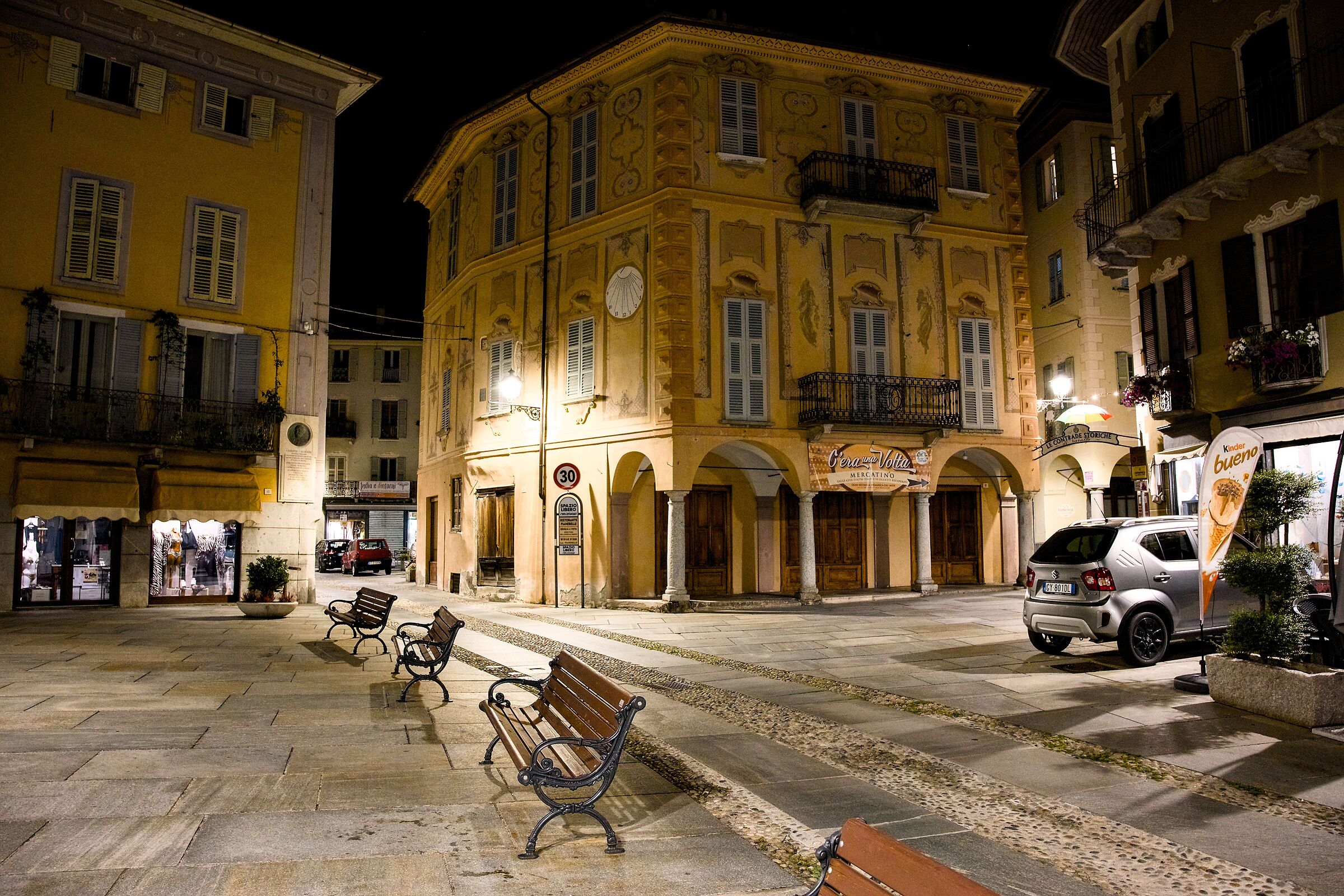 Varallo Sesia, nocturne