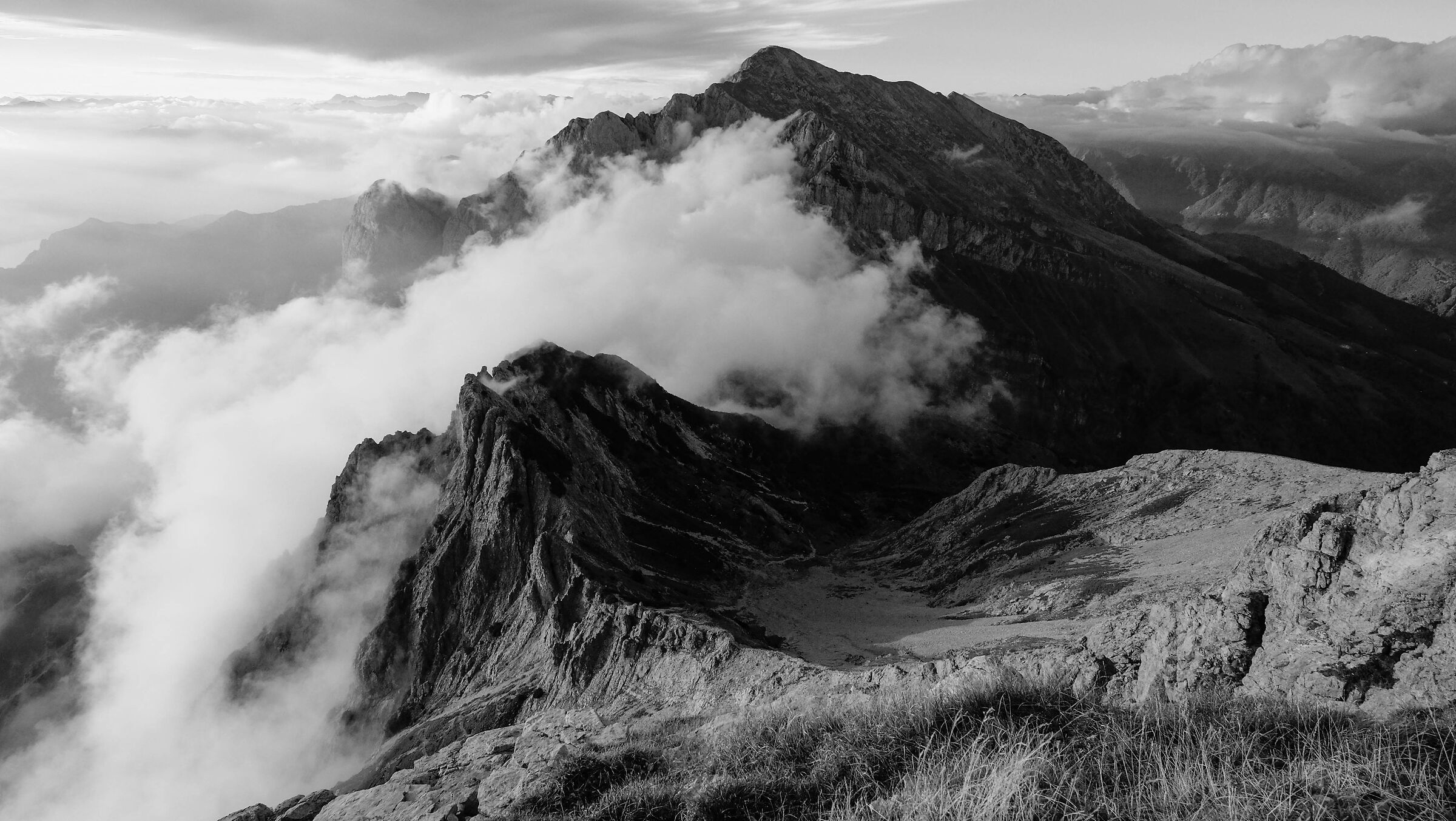Grignone visto dalla Grignetta