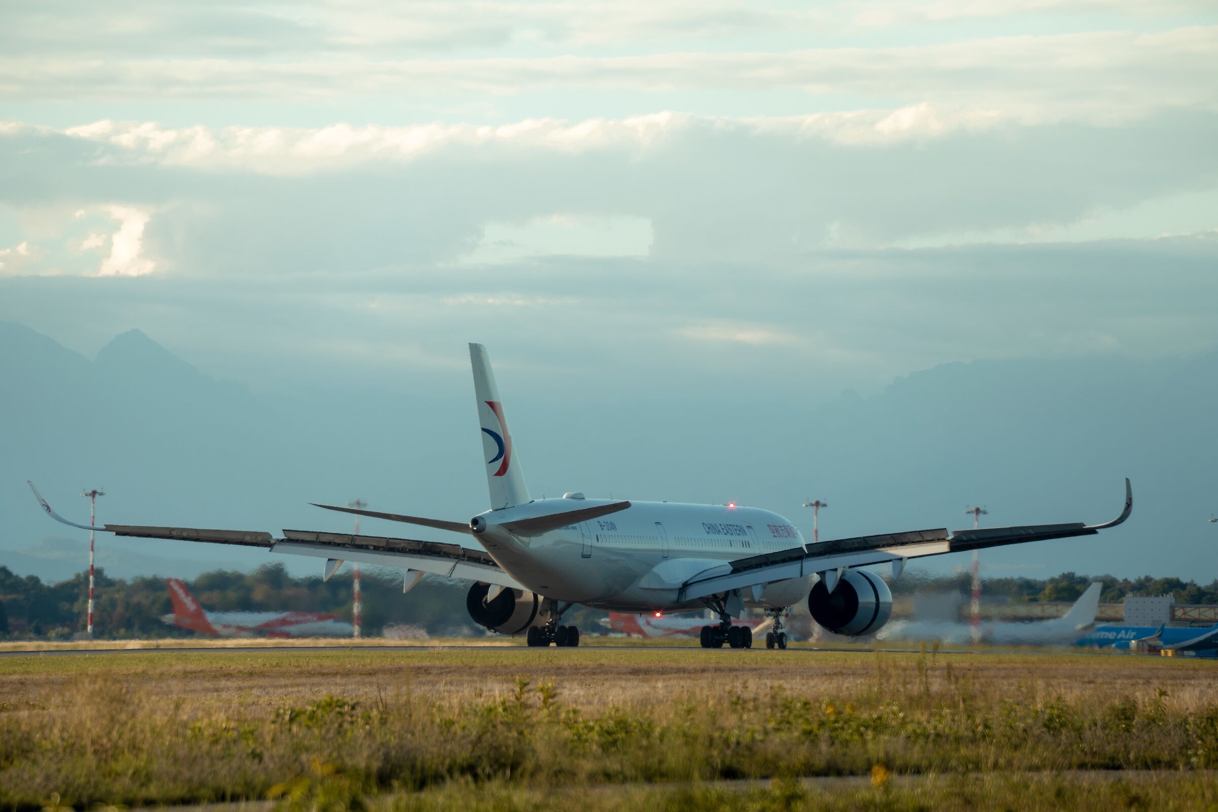 Preparing for take-off