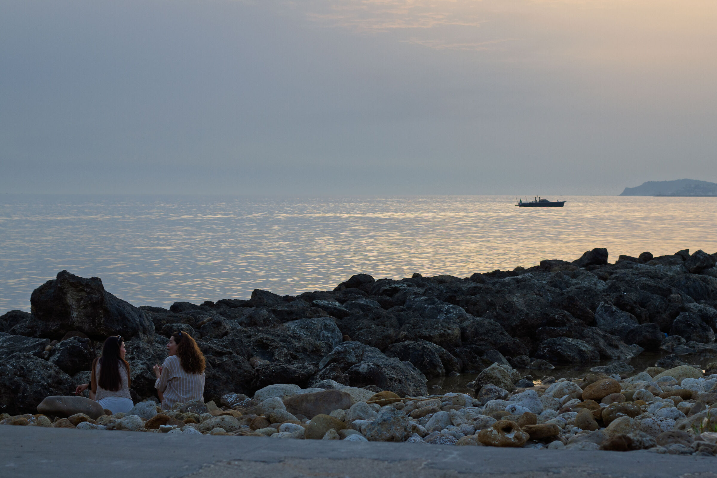 Chiacchiere al tramonto