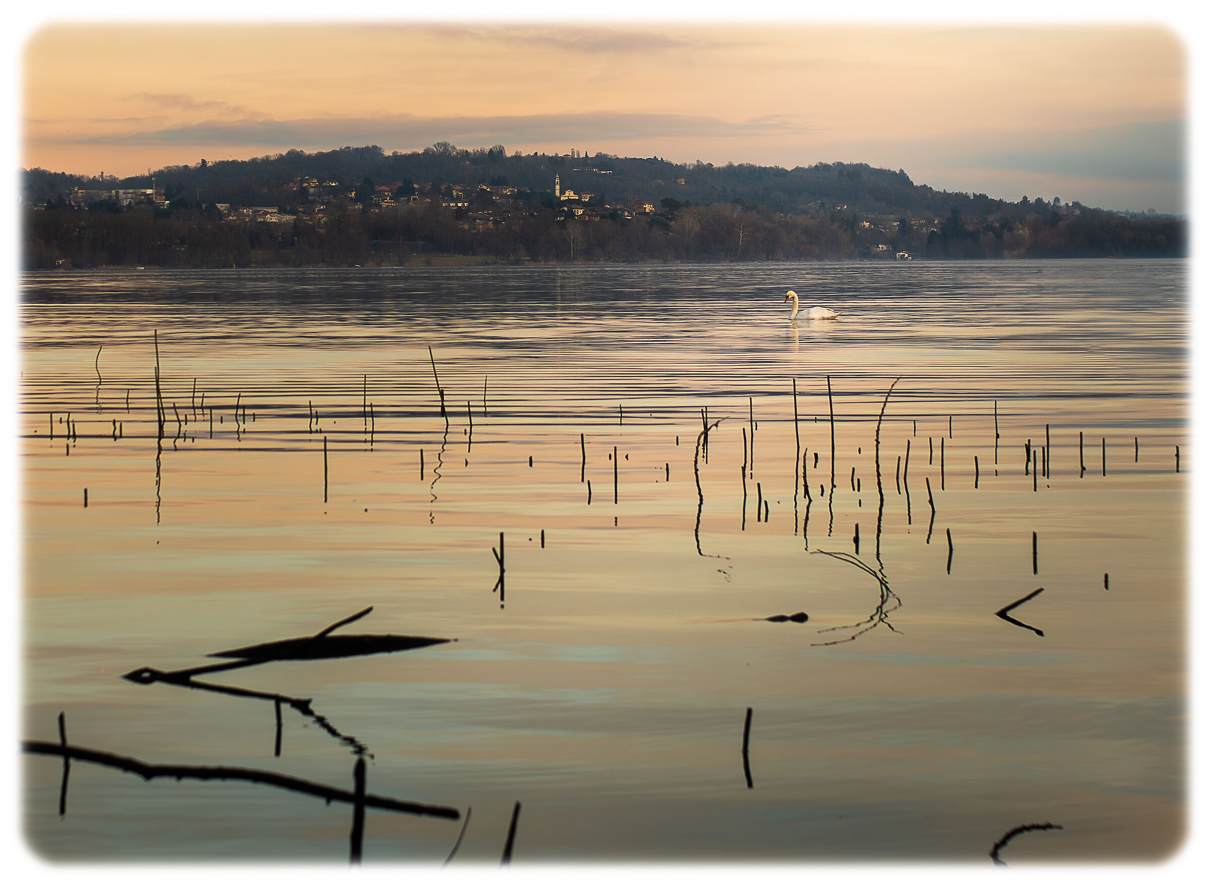 In solitudine, verso sera...