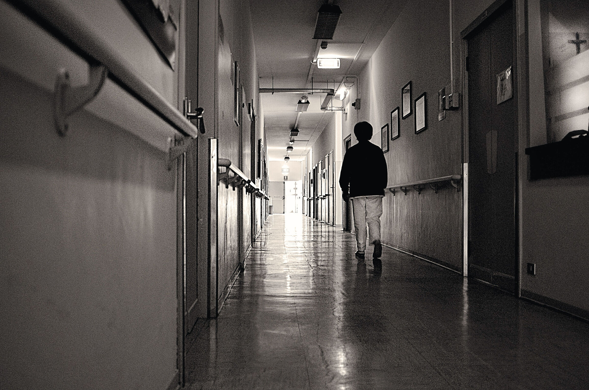 In the ward everything is quiet