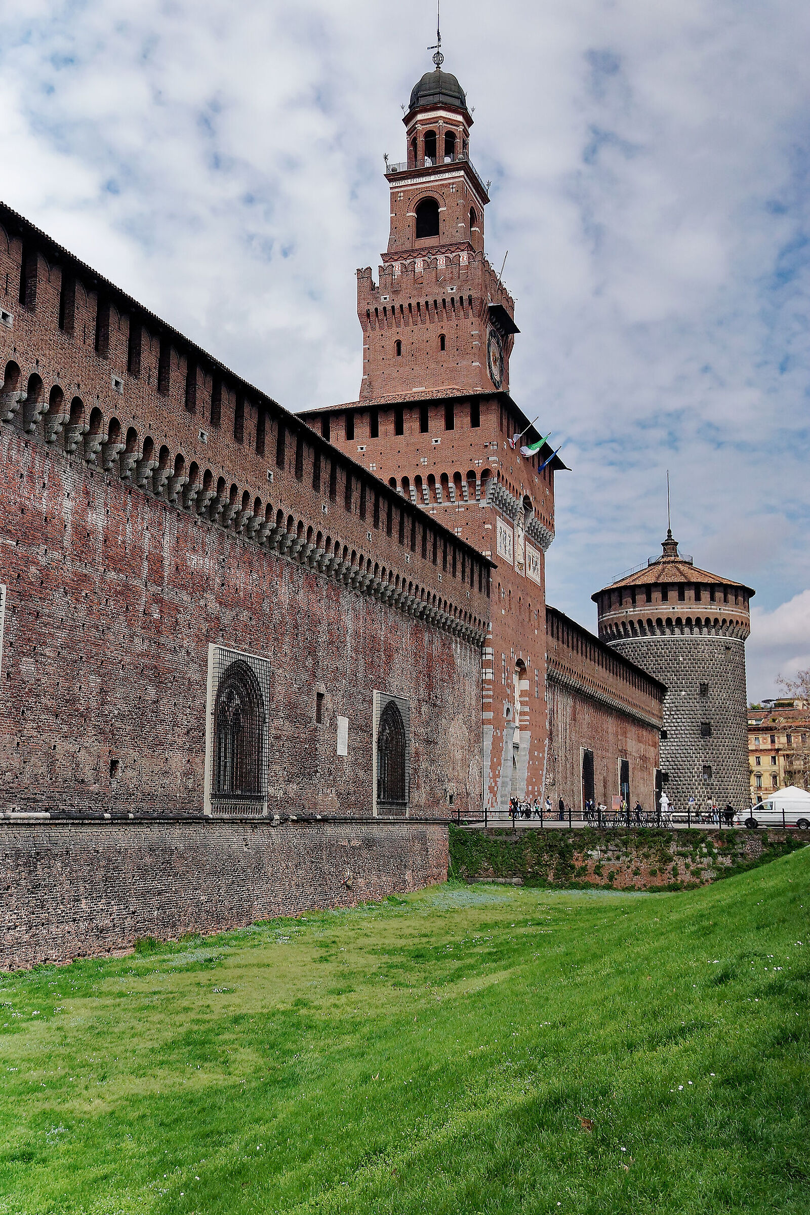 Scorcio Castello Sforzesco