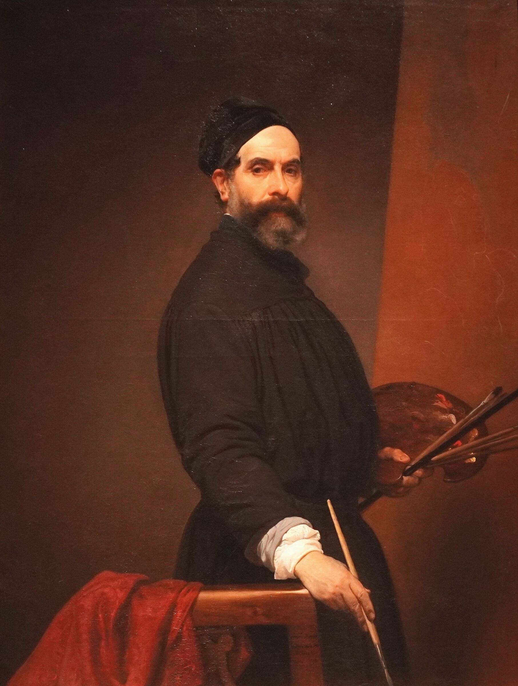 Francesco Hayez - Autoritratto a 57 anni (1848)