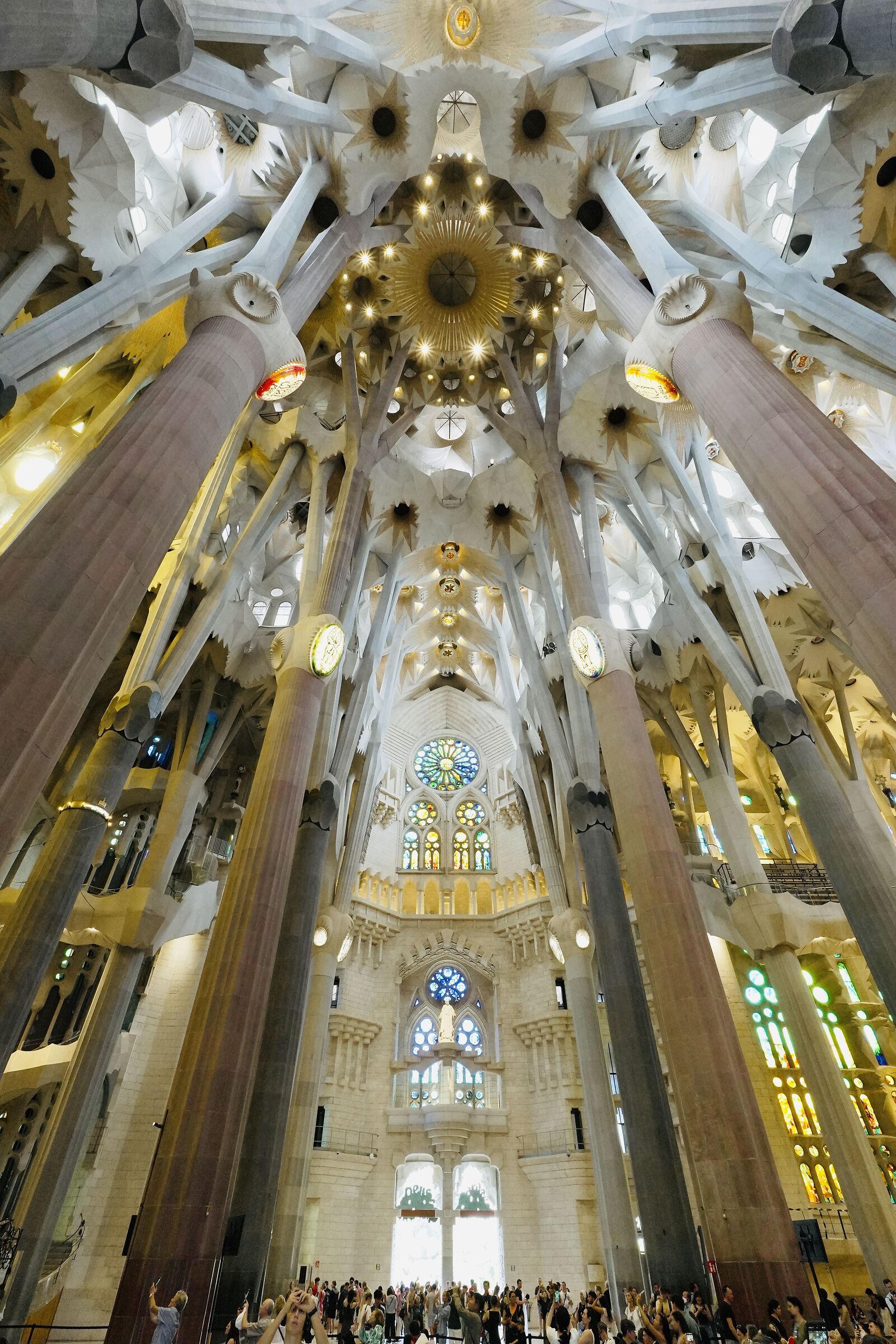 Sagrada Familia from the inside