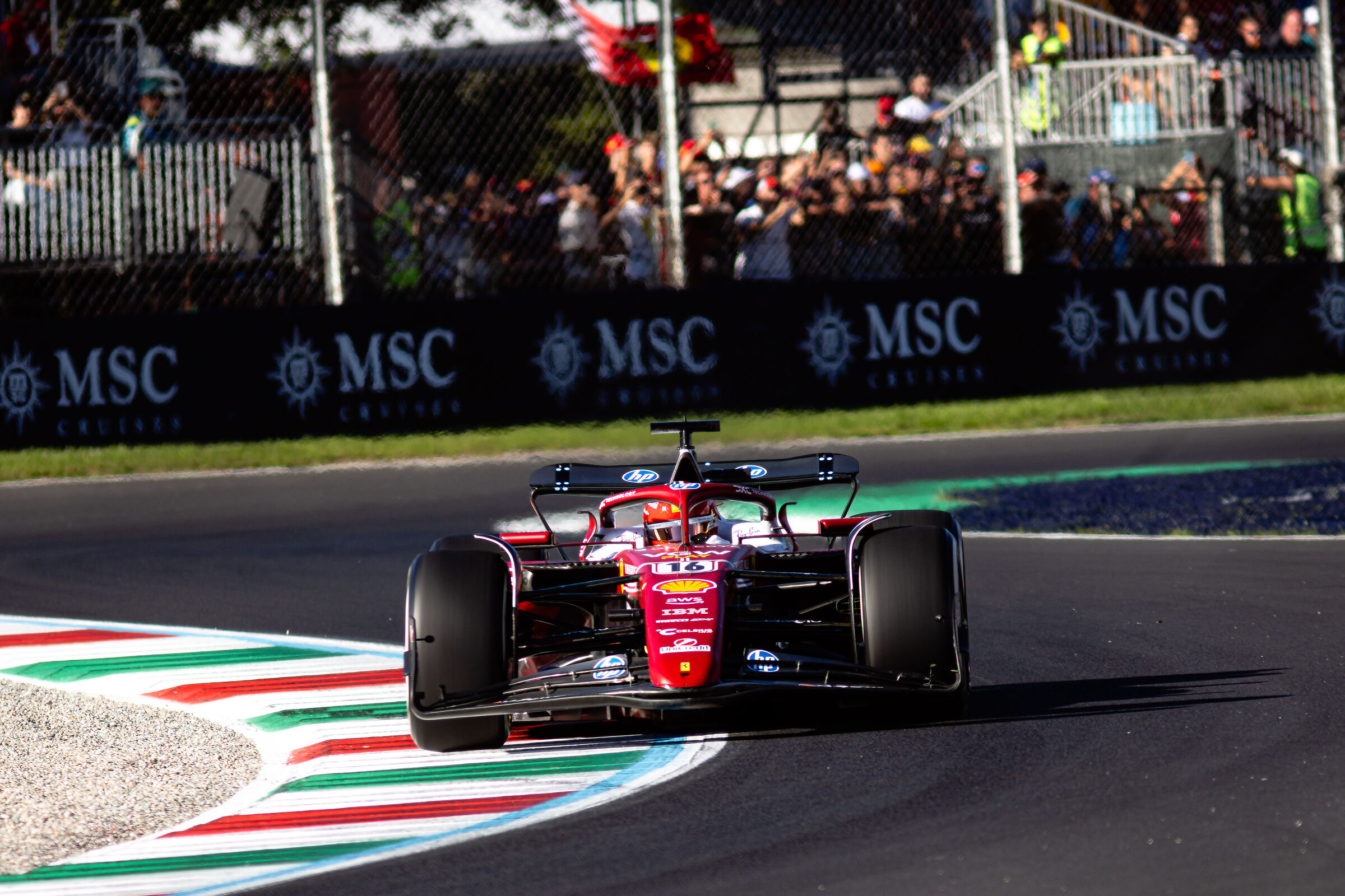 Charles Leclerc in Ascari