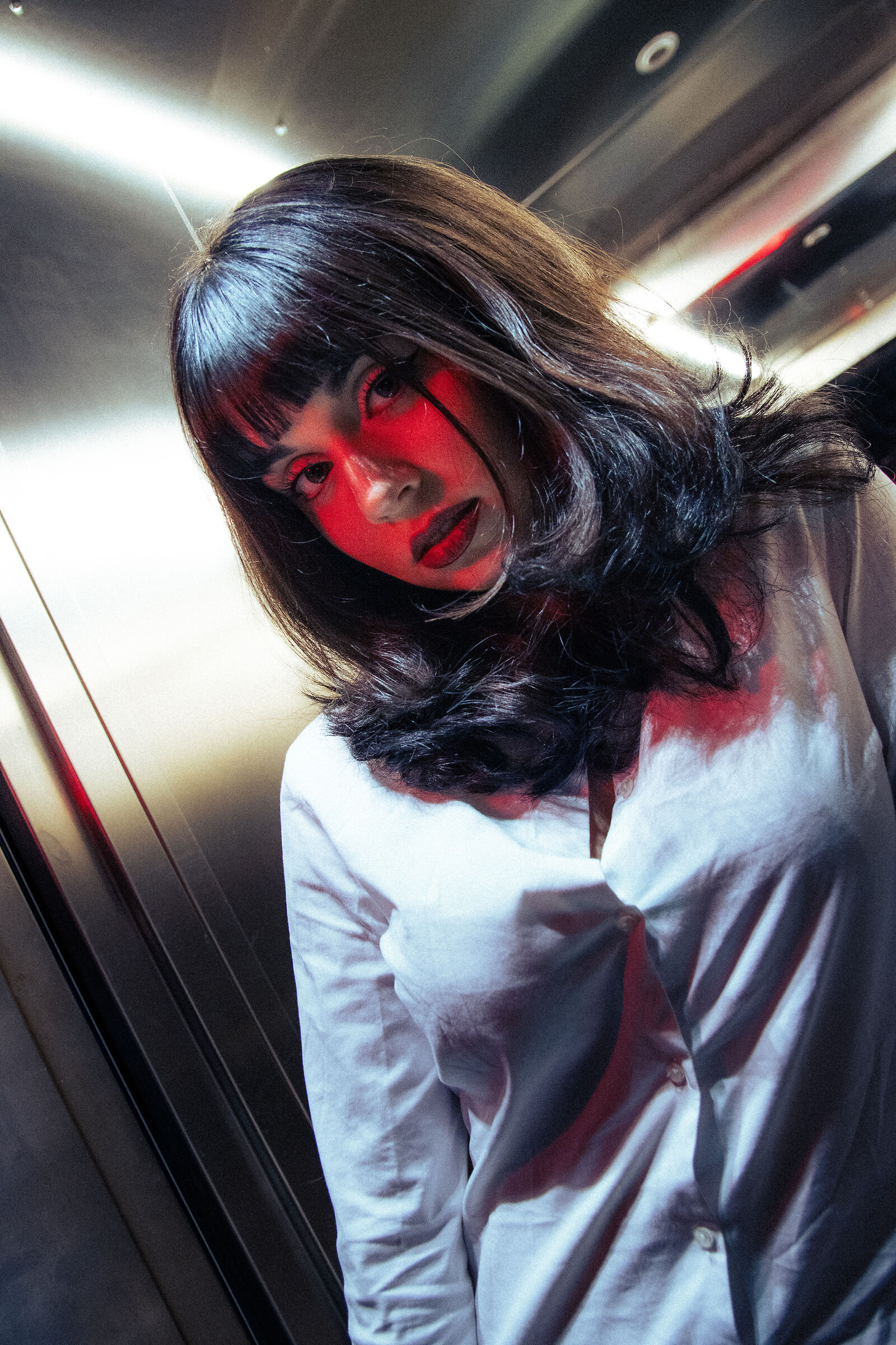 Sabrina: Shooting in ascensore