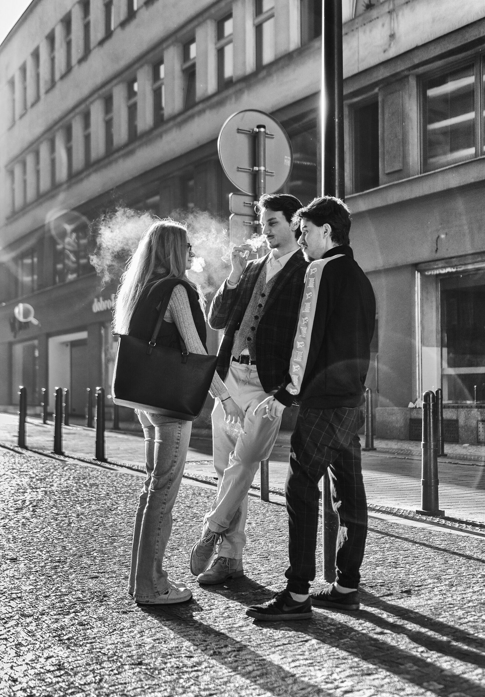 TTR (Tomas-Tomas-Radka) smoking in Prague