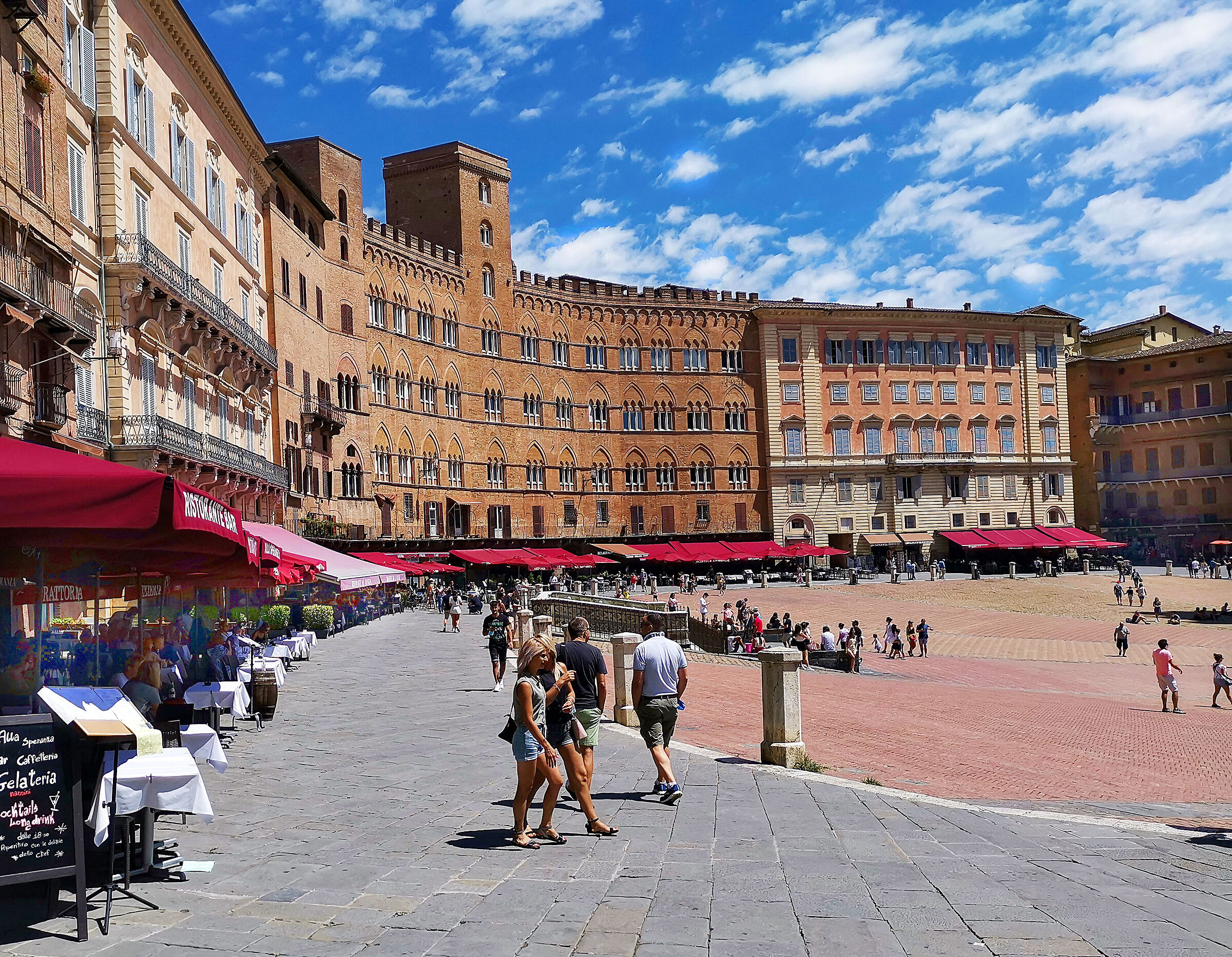 Siena, the square