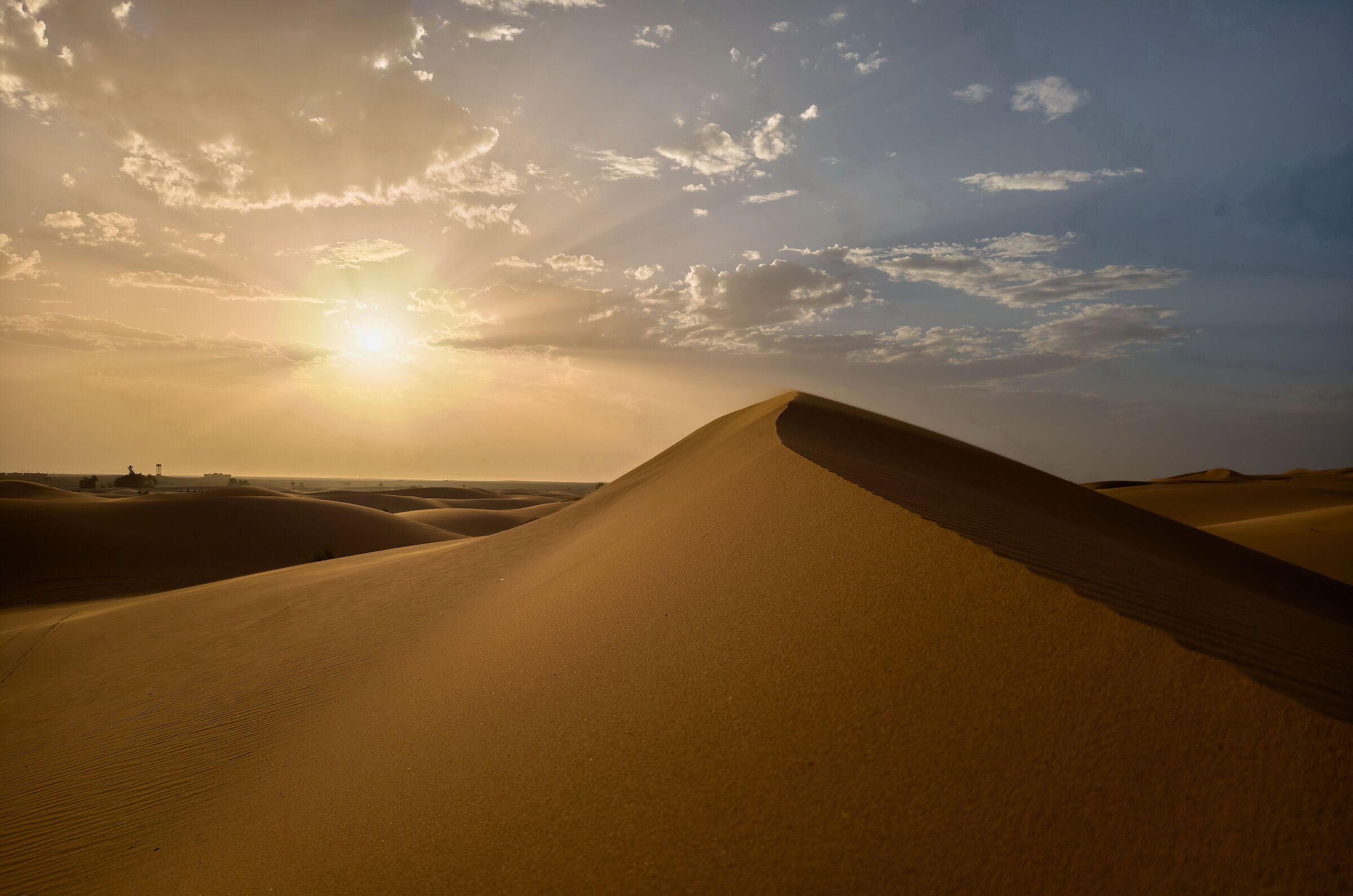 Sunset in Merzouga
