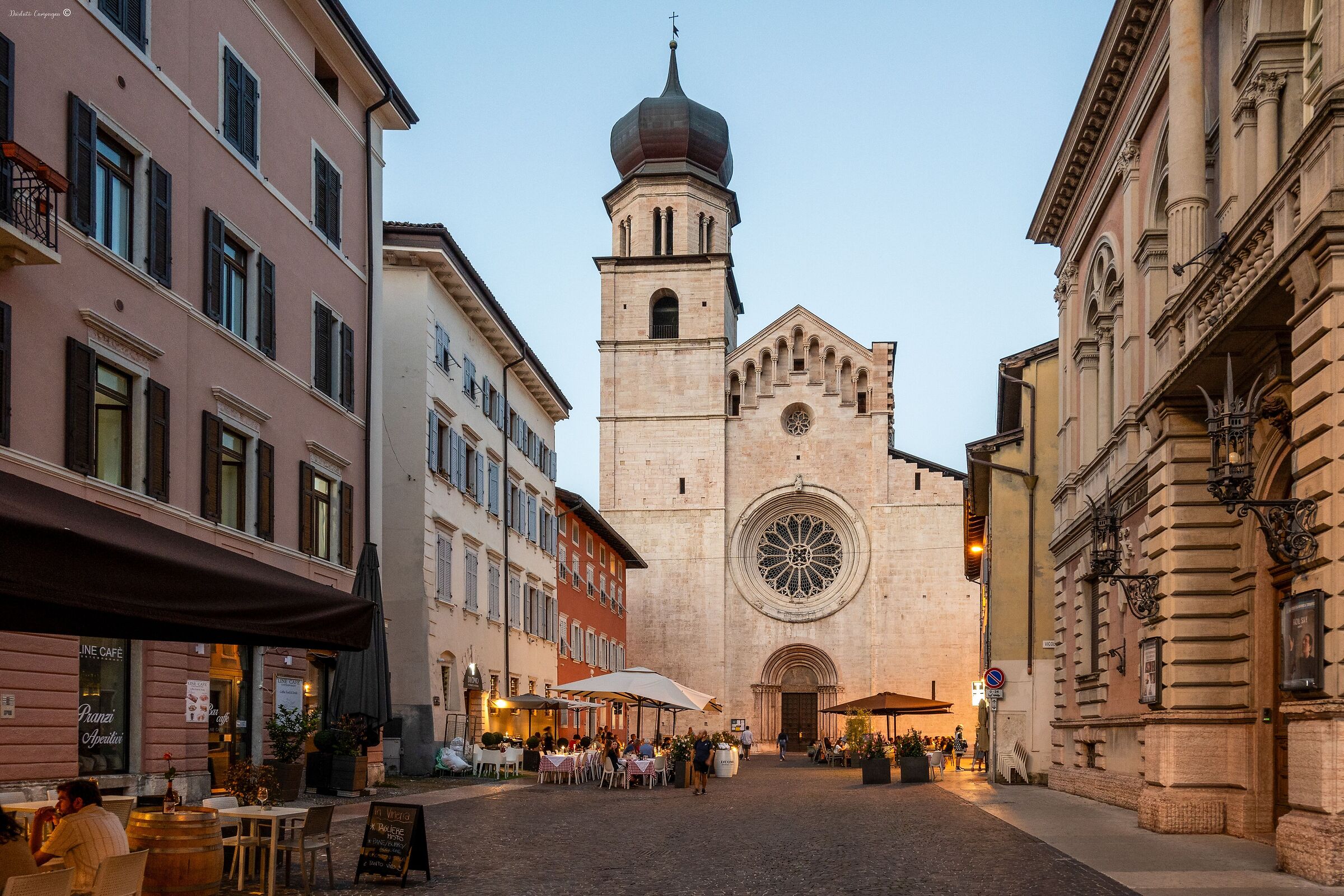 Una serata di settembre a Trento