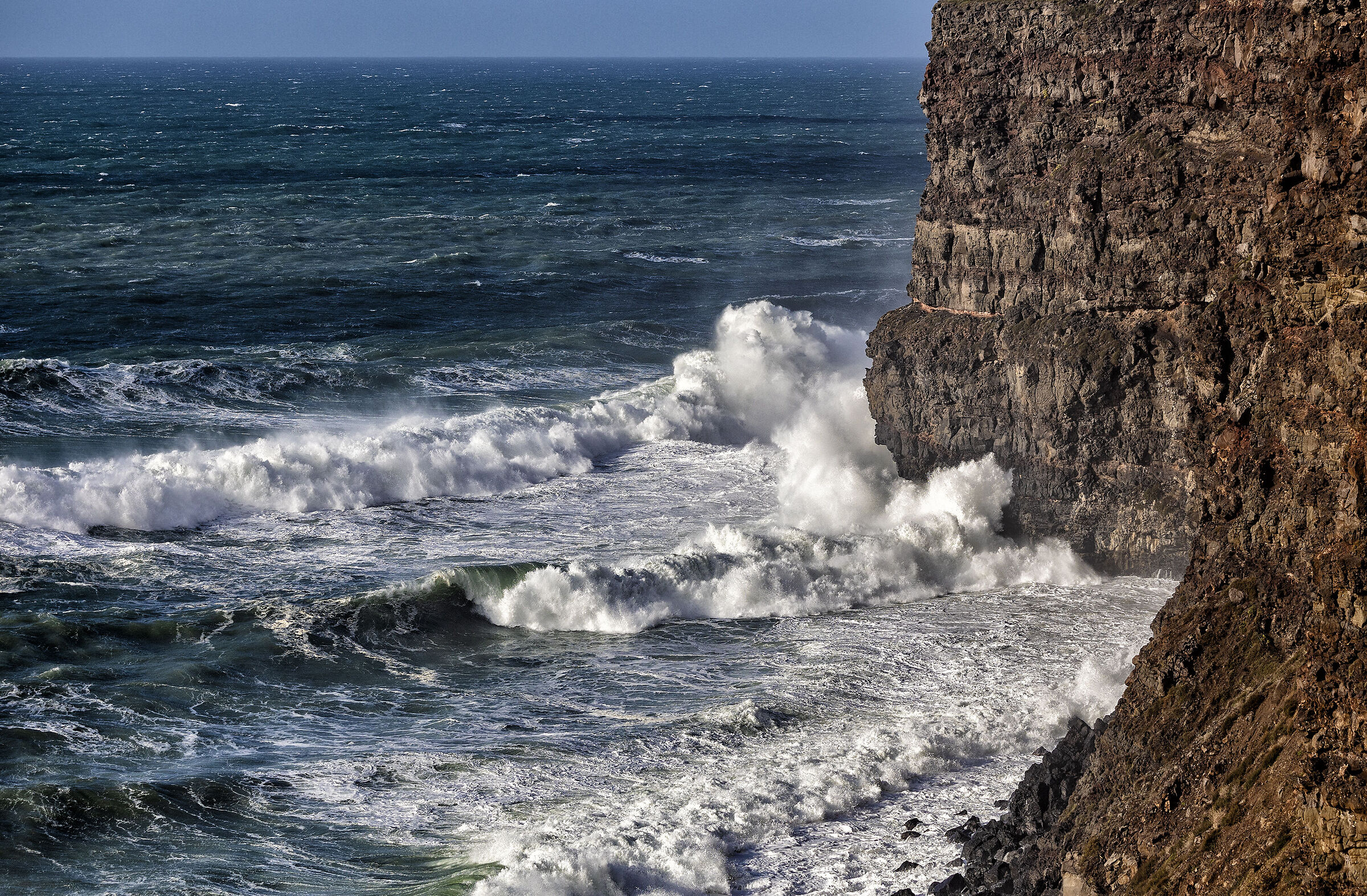 Mistral gale at Capo Nieddu