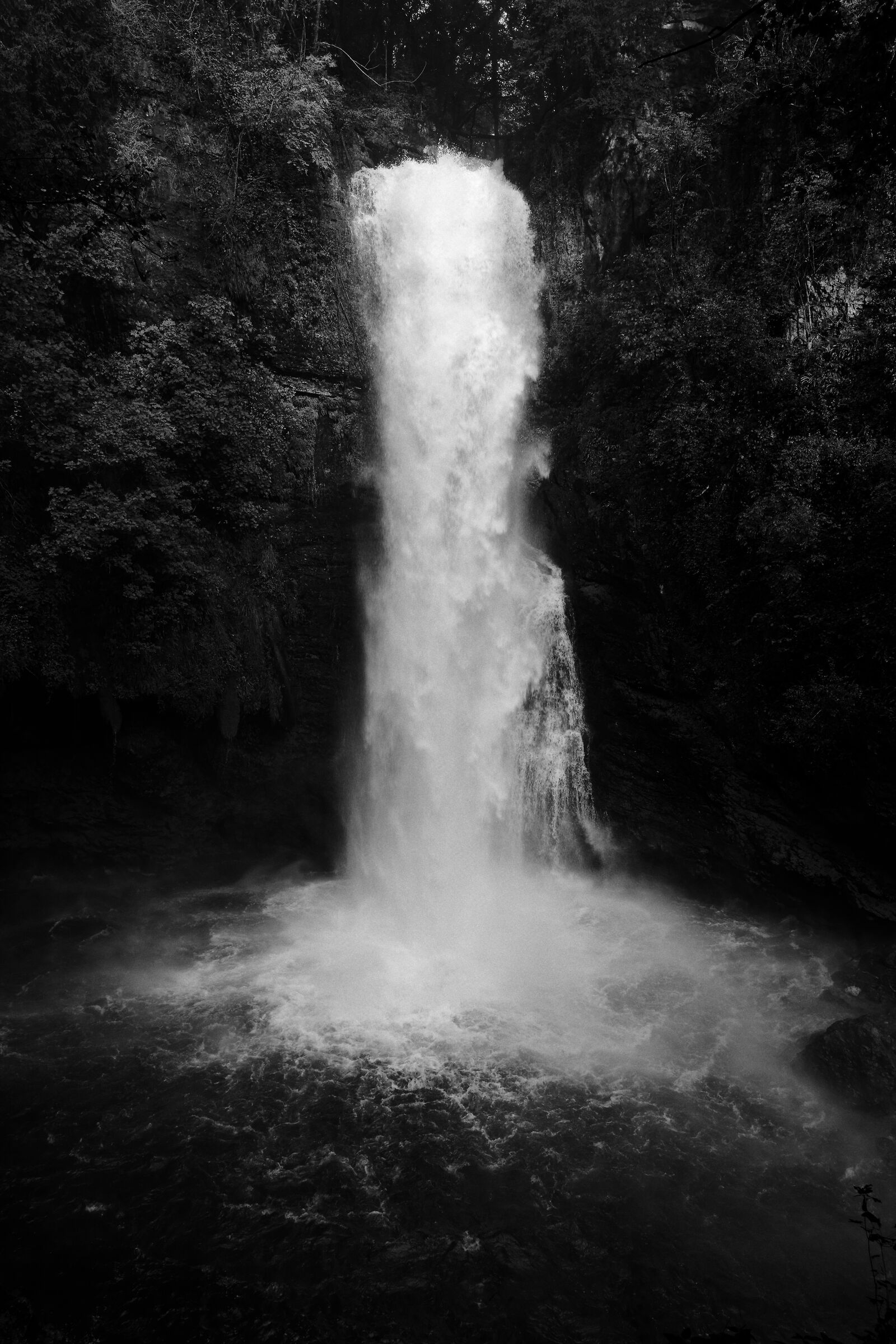 Fermona waterfall in Ferrera di Varese