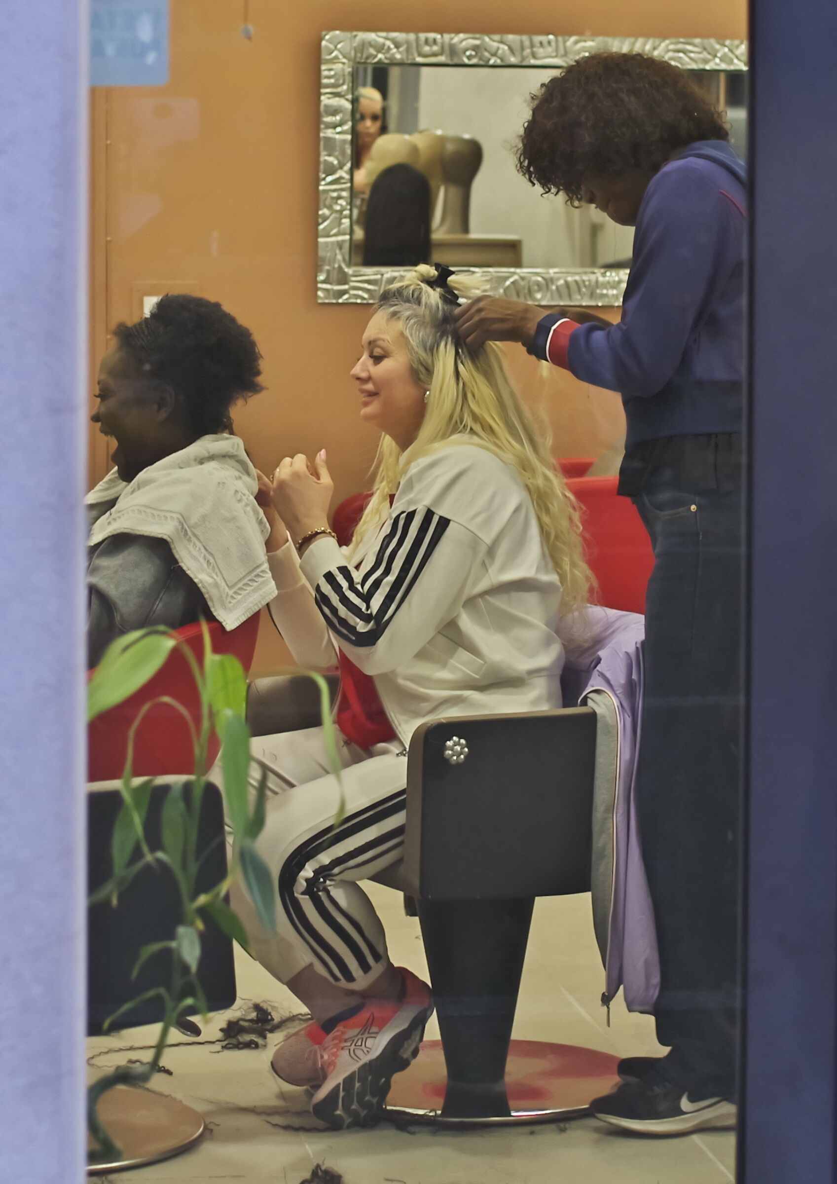 Humor at the hairdresser