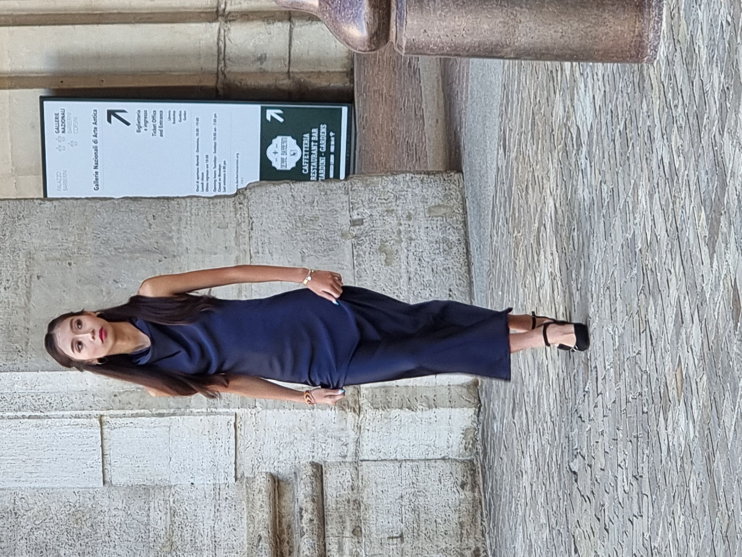 Modella a Palazzo Barberini