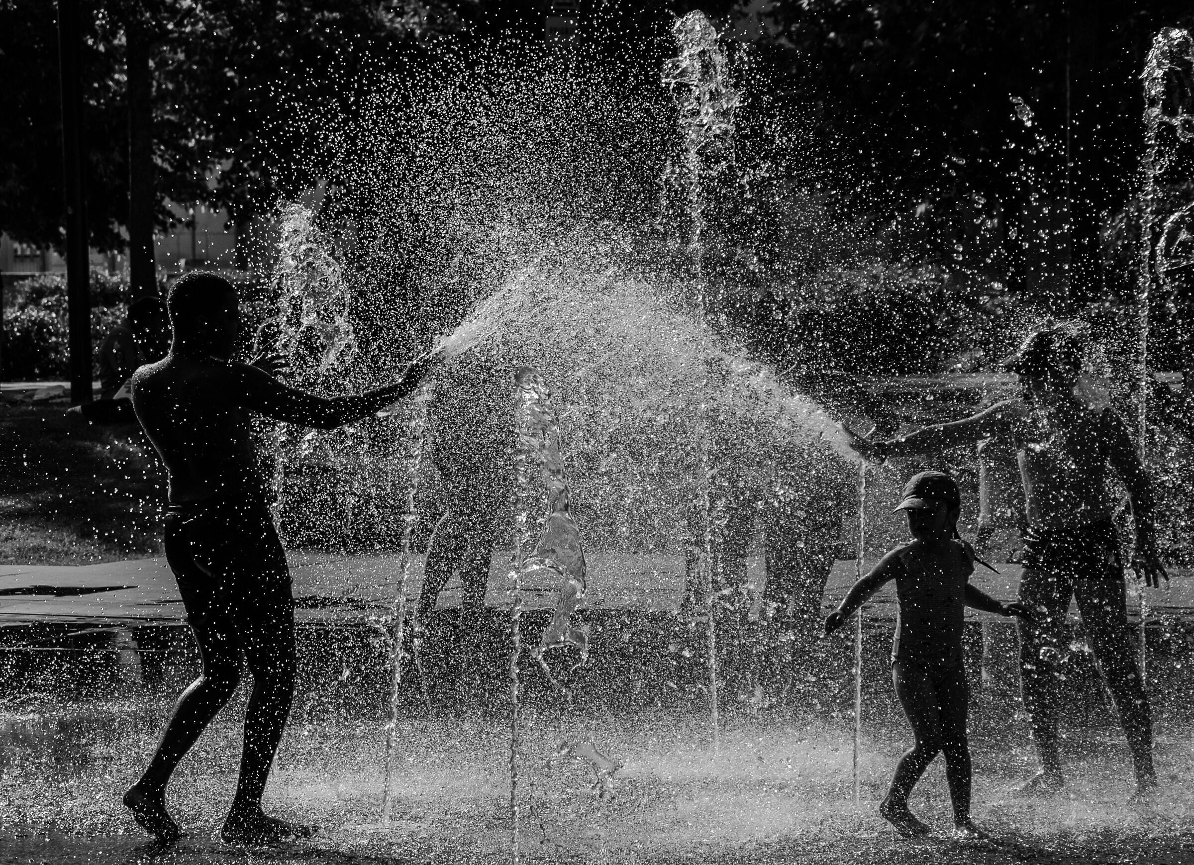 Fountain in Reims: for young and old!