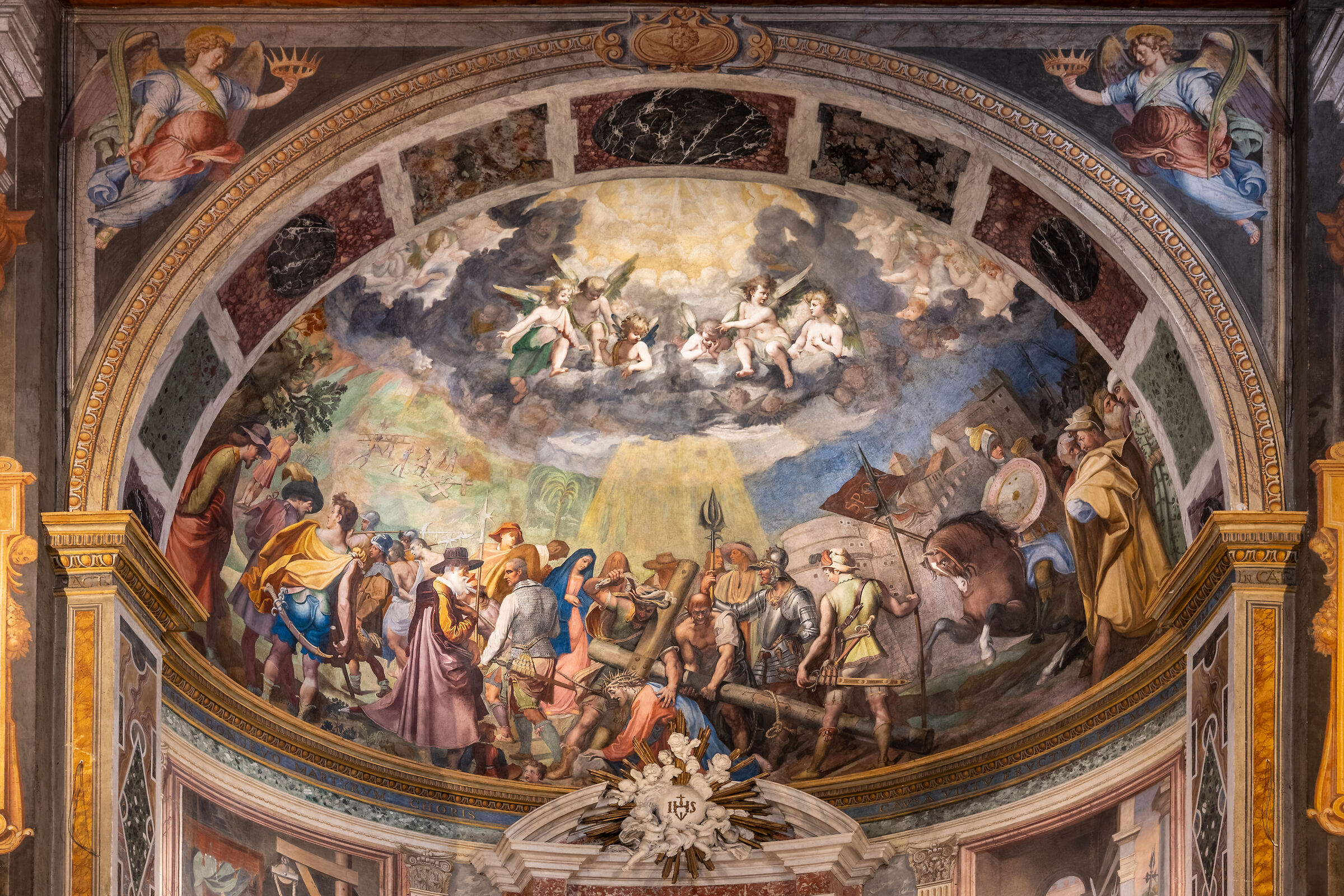 San Vitale al Quirinale: il Cireneo 'demoniaco'