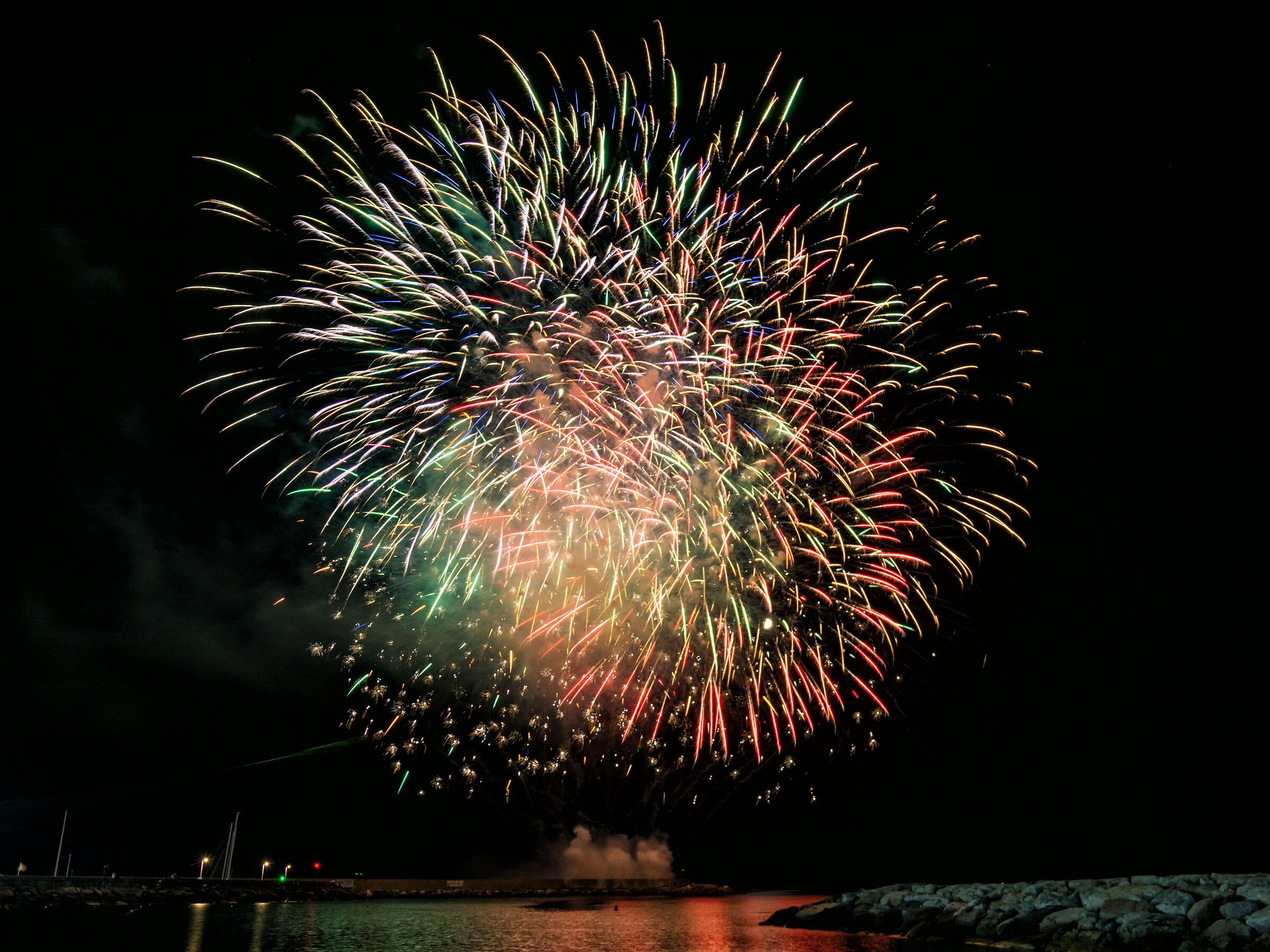 A sky of fire