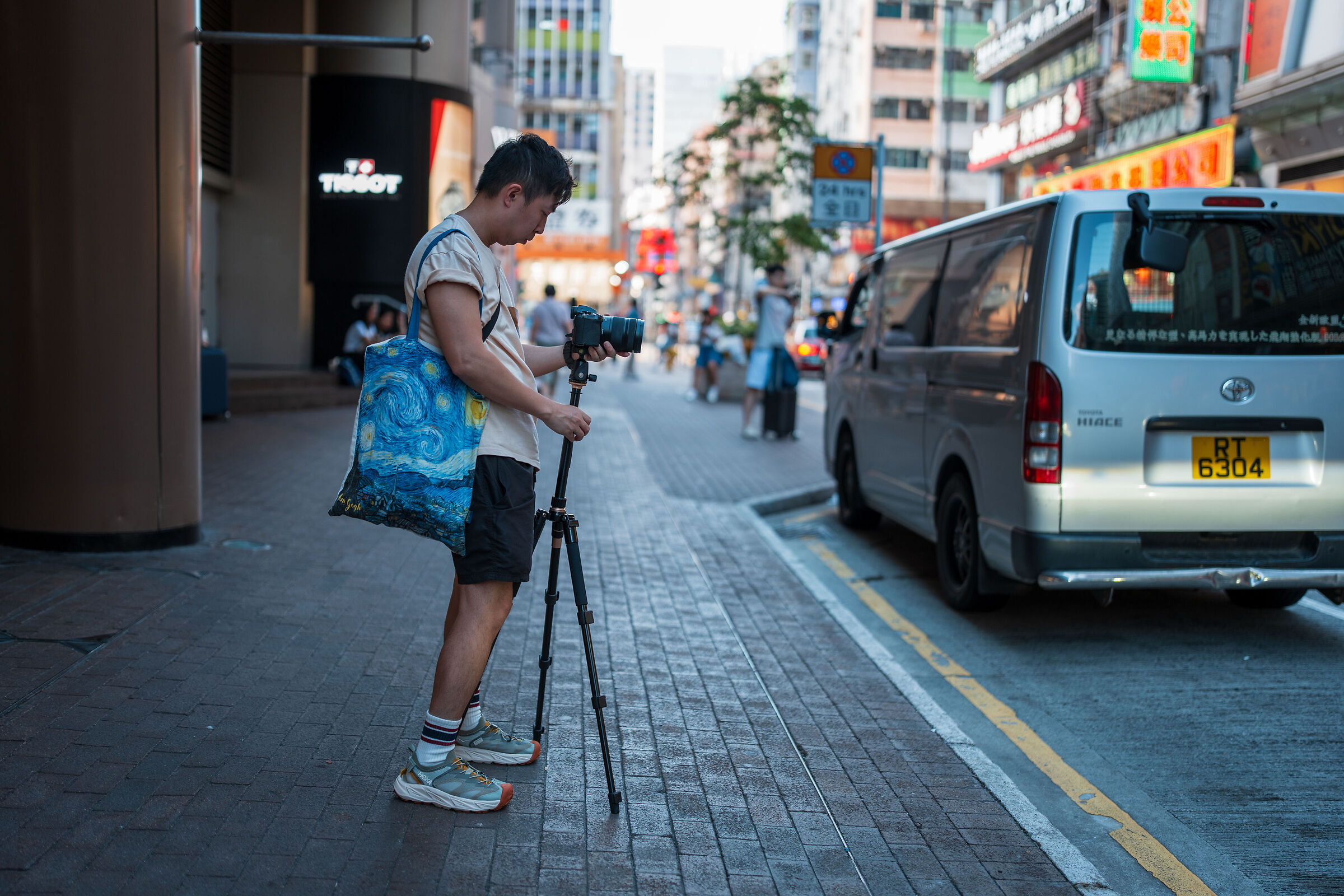 Another photographer on the street