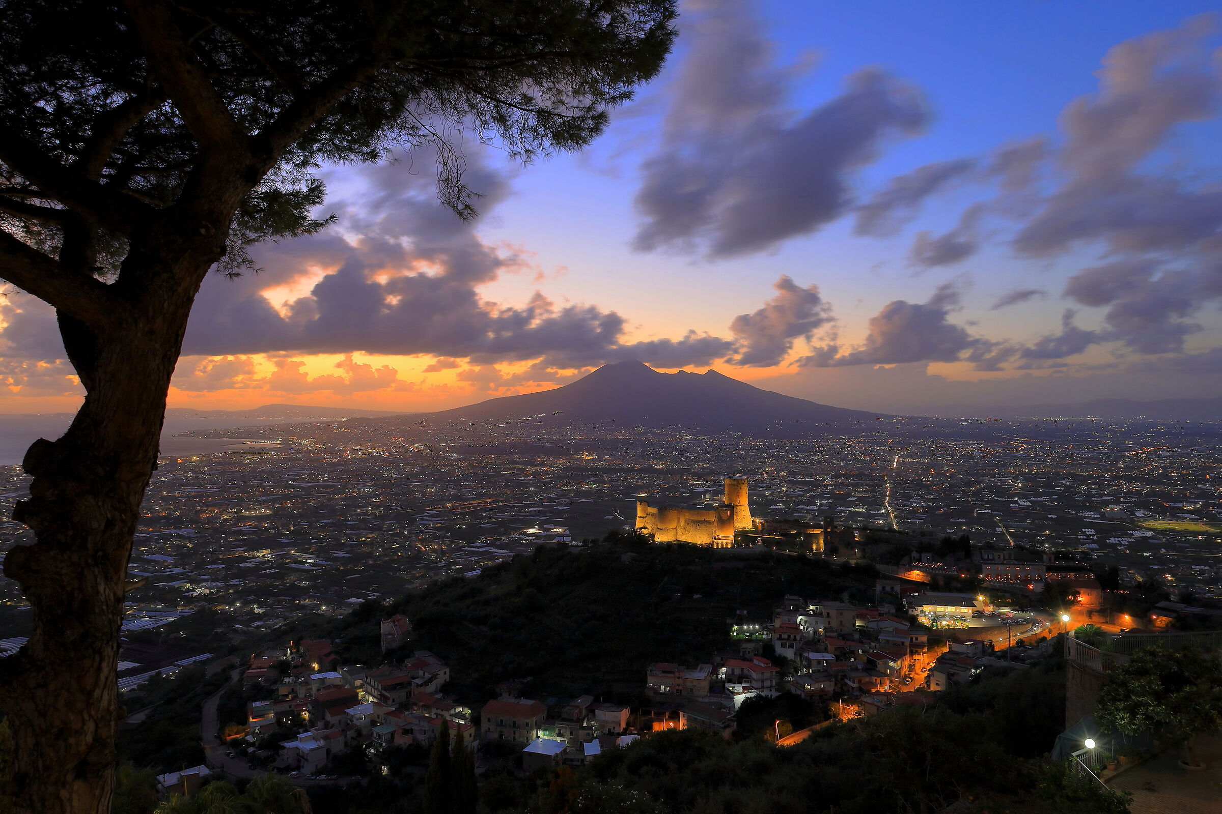 Vesuvius from Letters