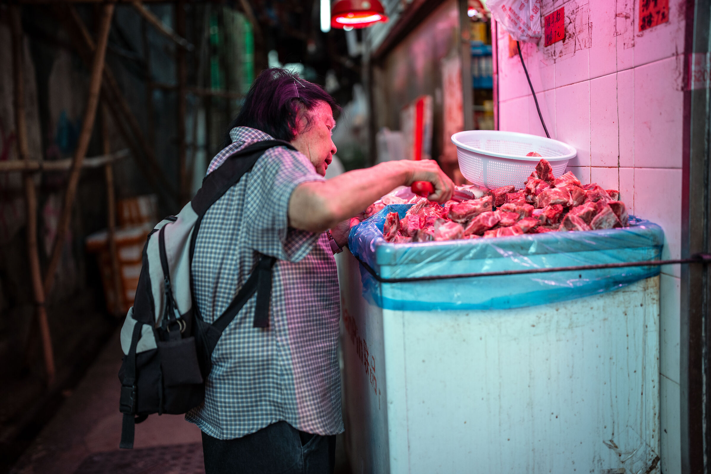 The old woman who chooses the stew