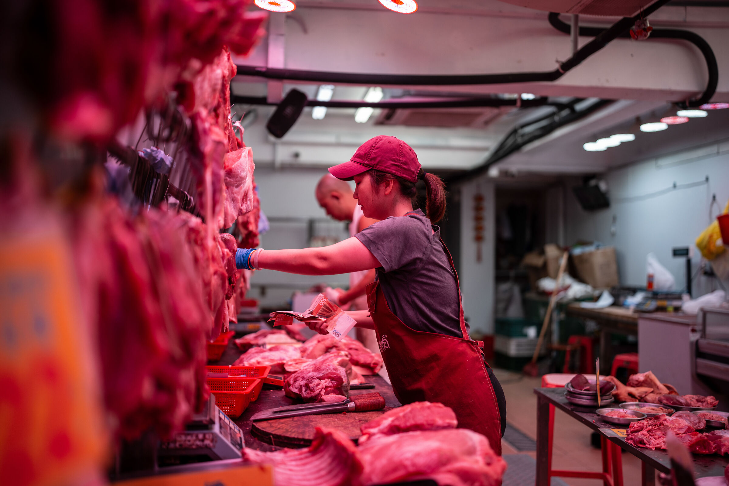 But I'm a vegetarian