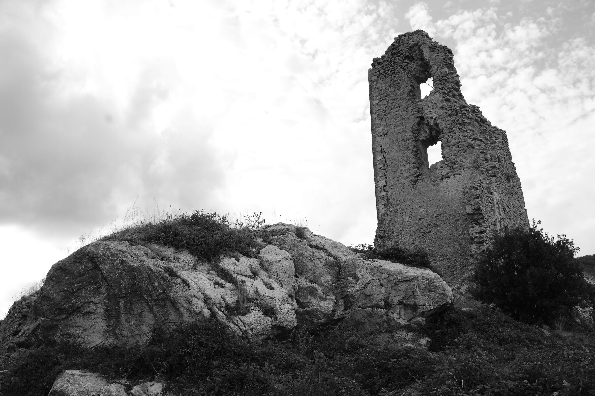 Ruins of a watchtower