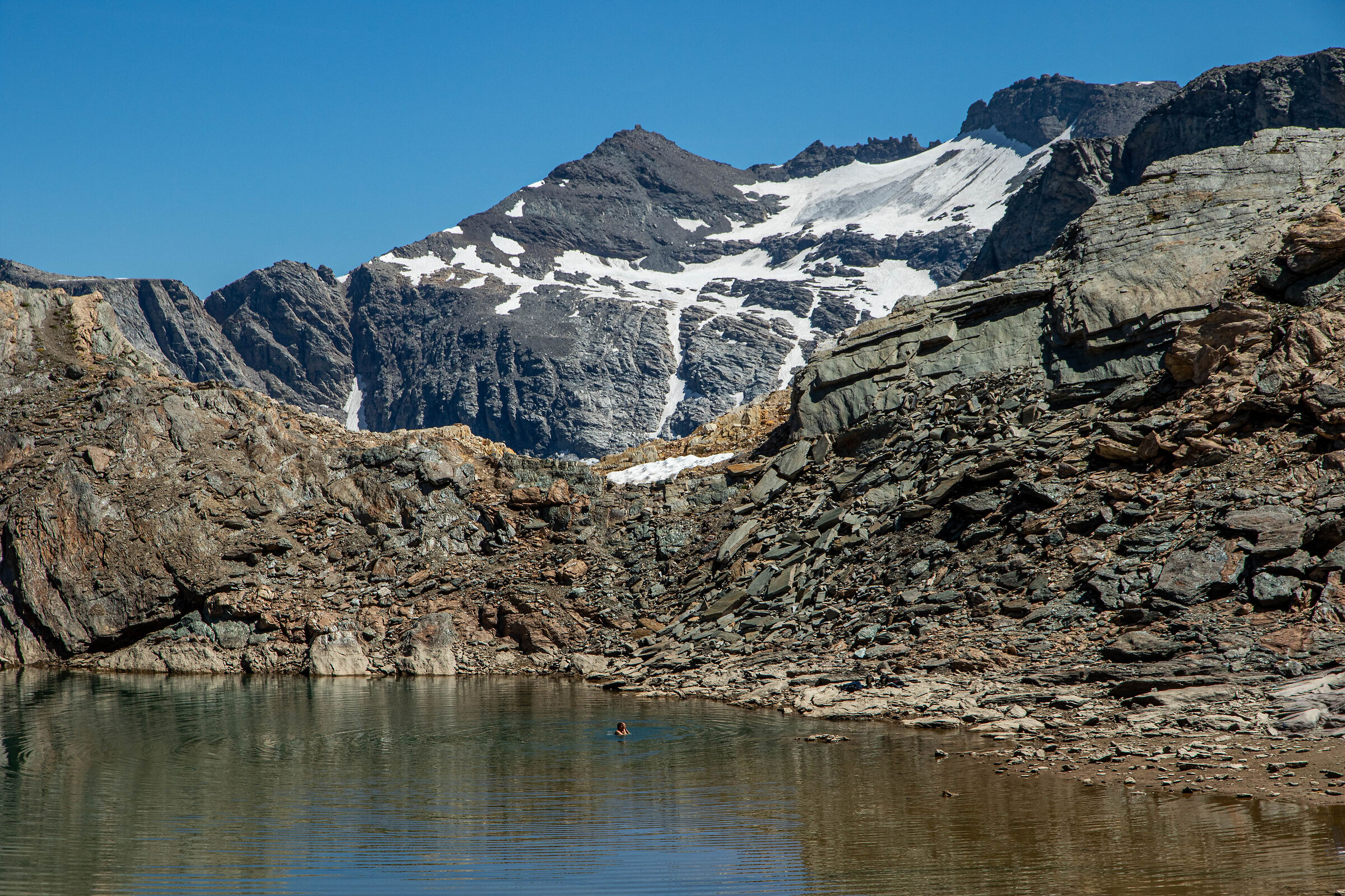 Colle del Sommeiller 3009 m.
