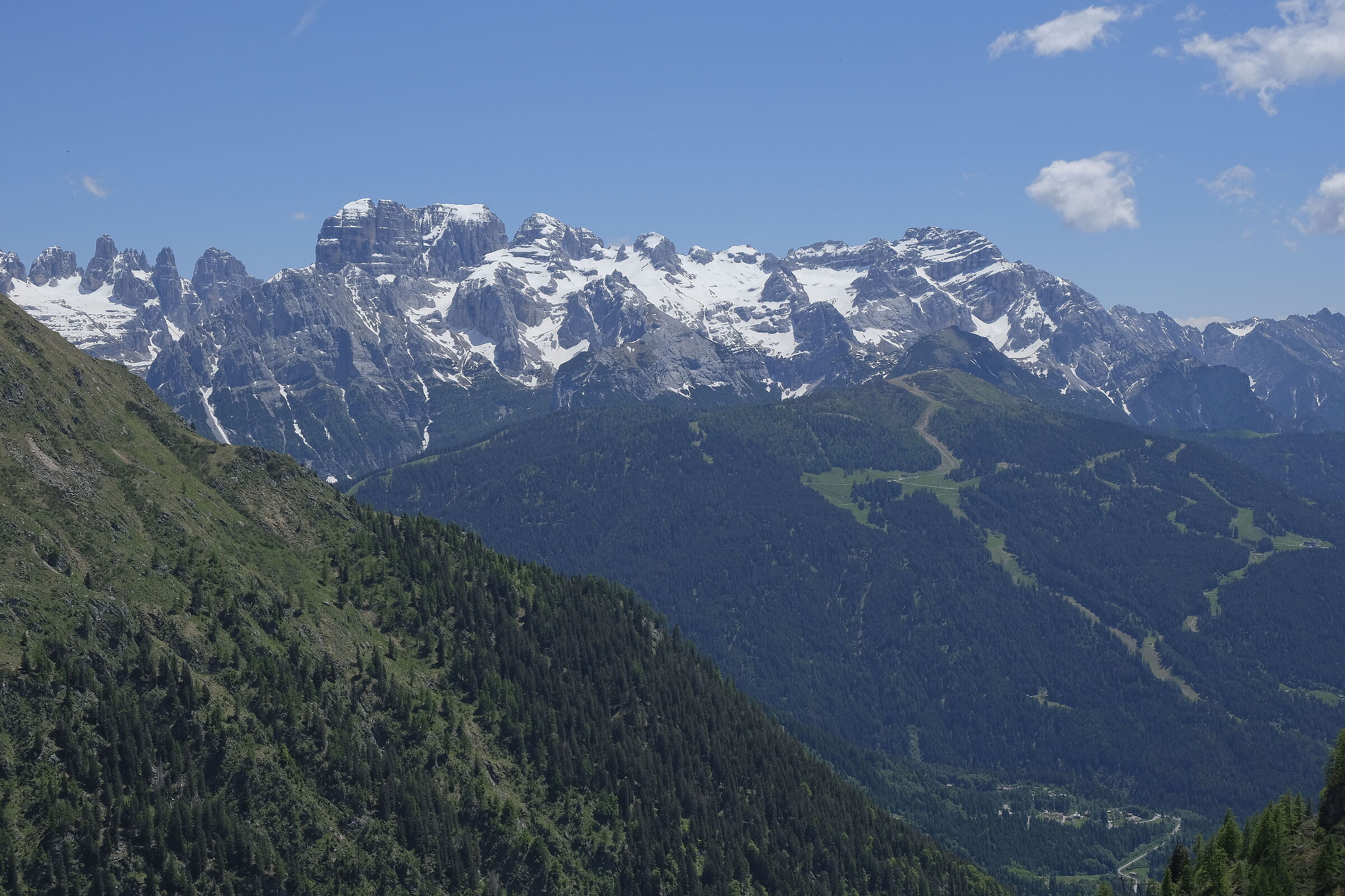 Panorama of the Brenta Dolomites