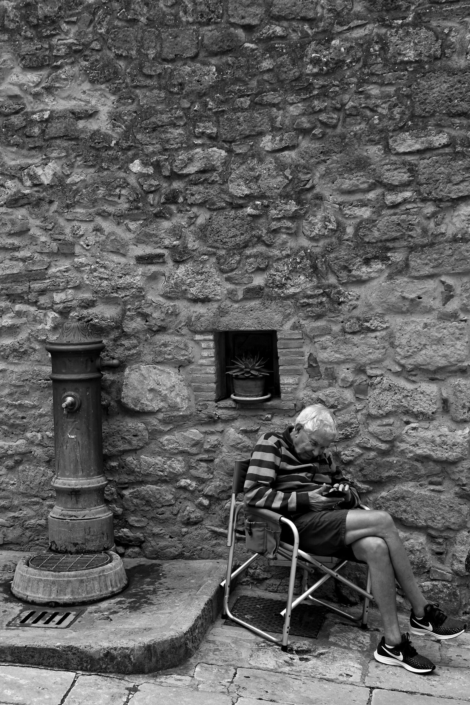 The man and the fountain