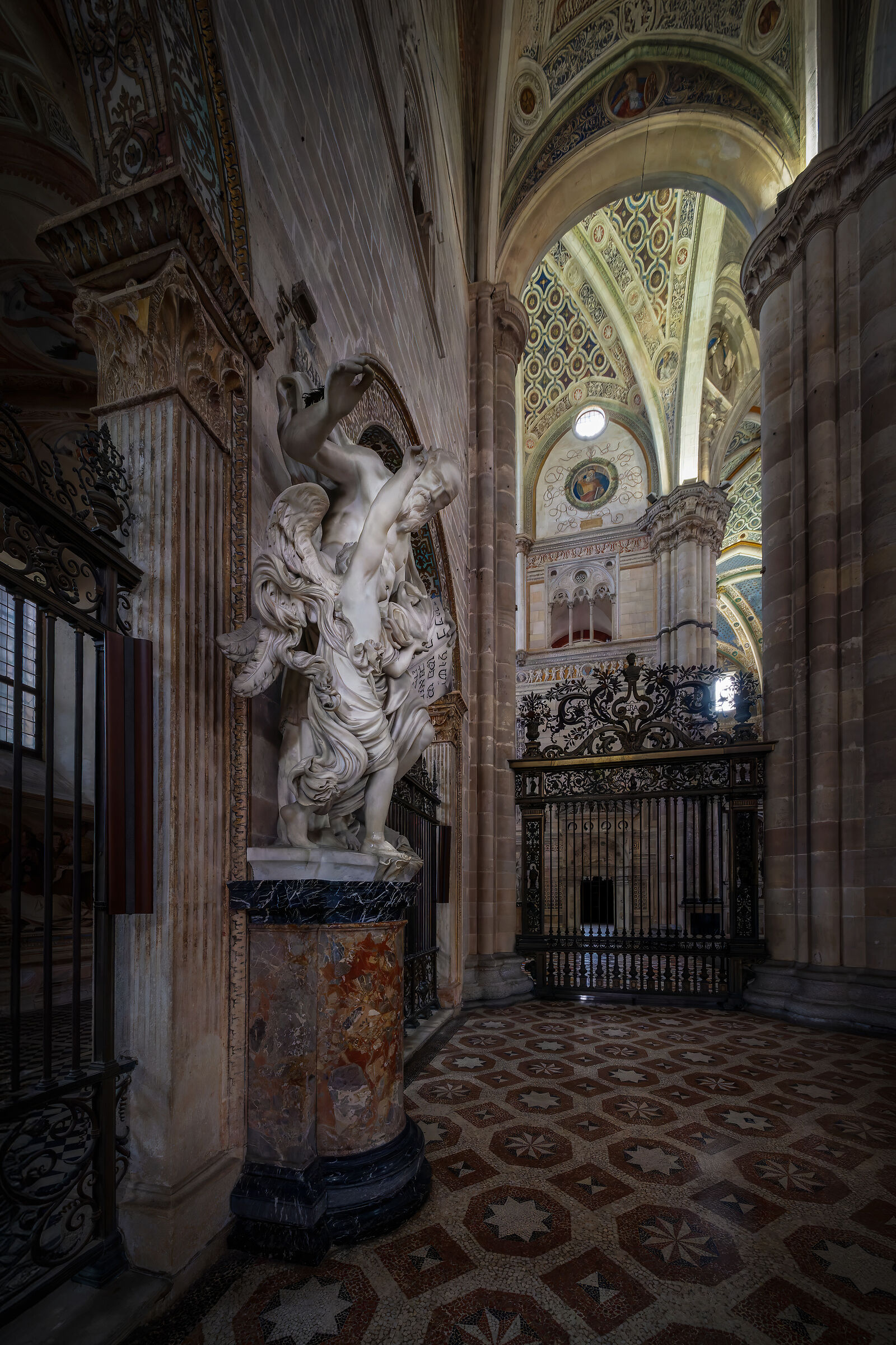 Navata laterale , Certosa di Pavia