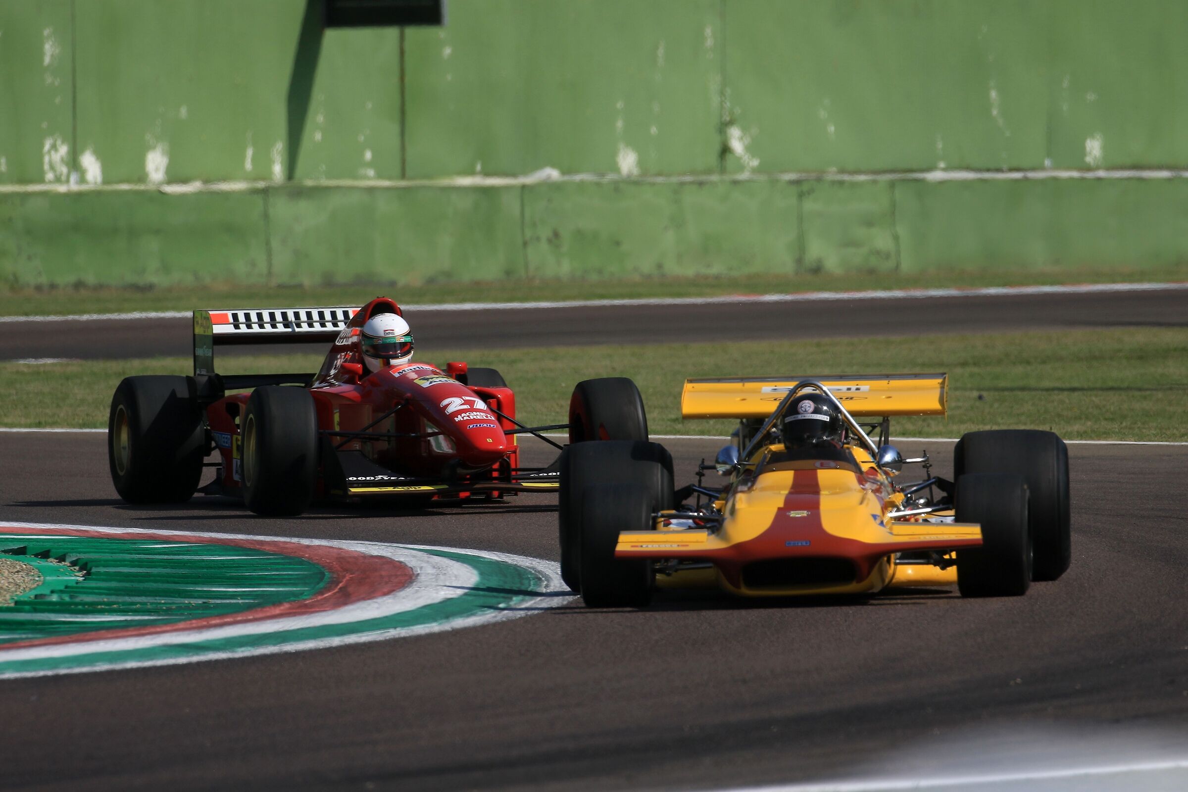 historic F1 cars