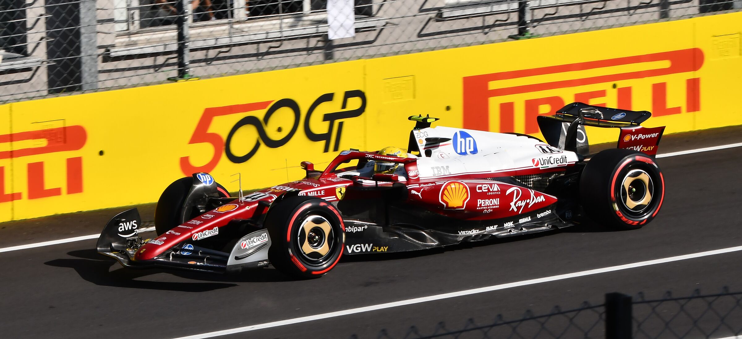 Monza 2025 pit lane exit