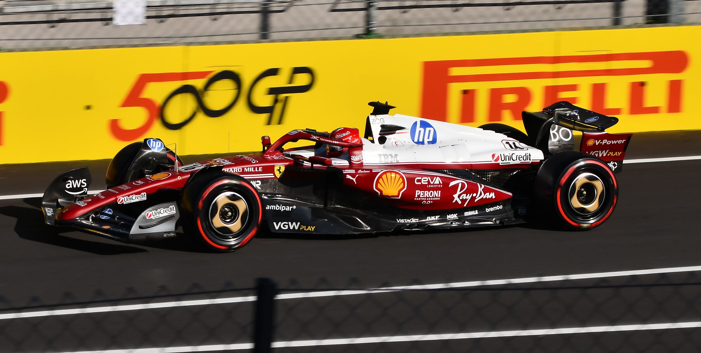 Monza 2025 pit lane exit