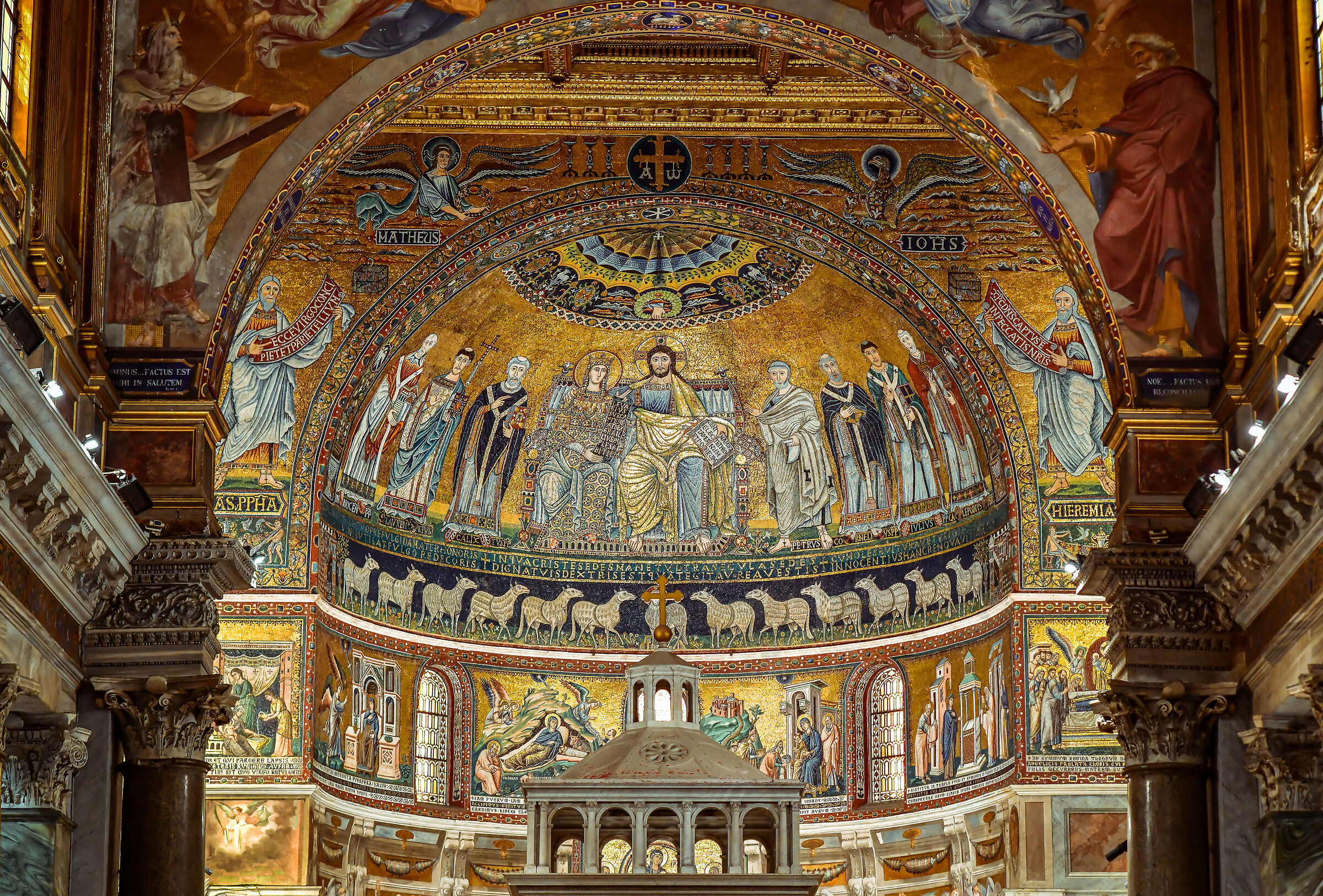 Rome-Apse of S.Maria in Trastevere