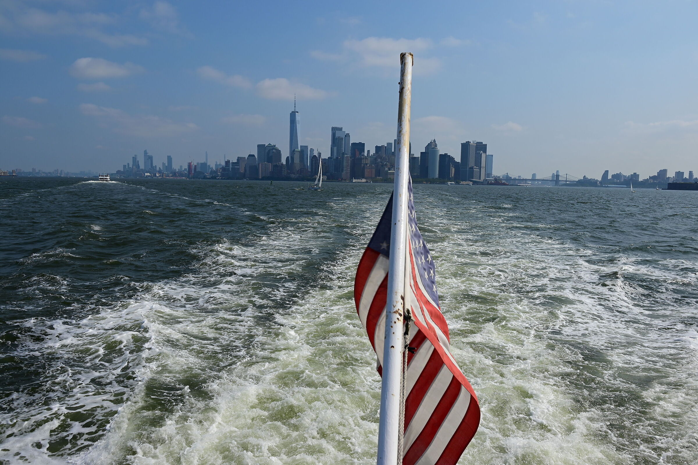 From the boat