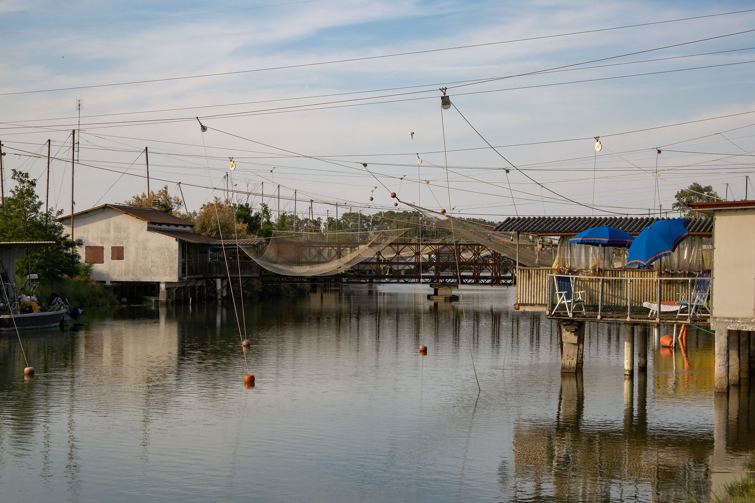 Bilancioni sul far della sera - Comacchio