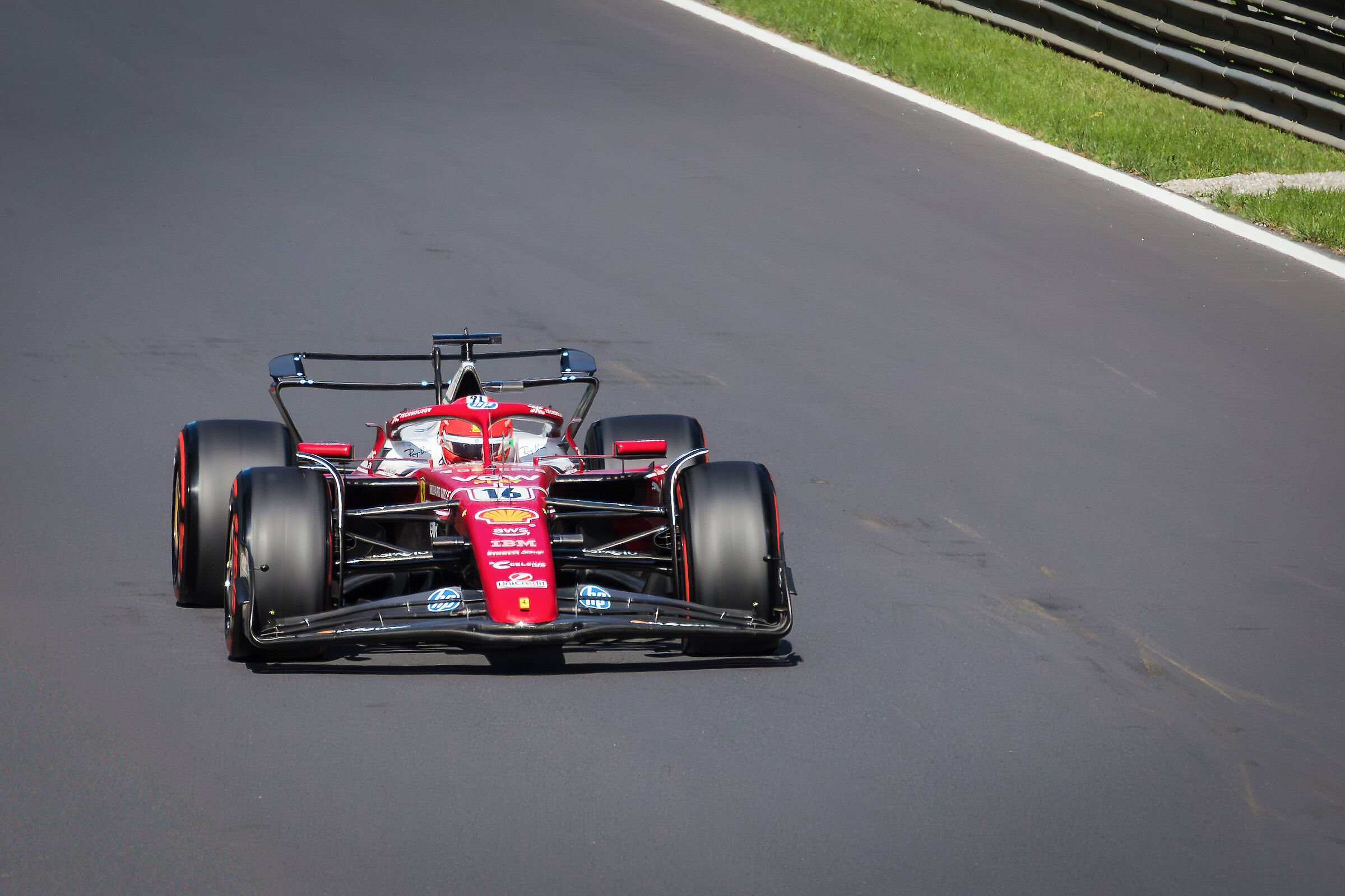 Monza 2025 qualifiche - Charles Leclerc