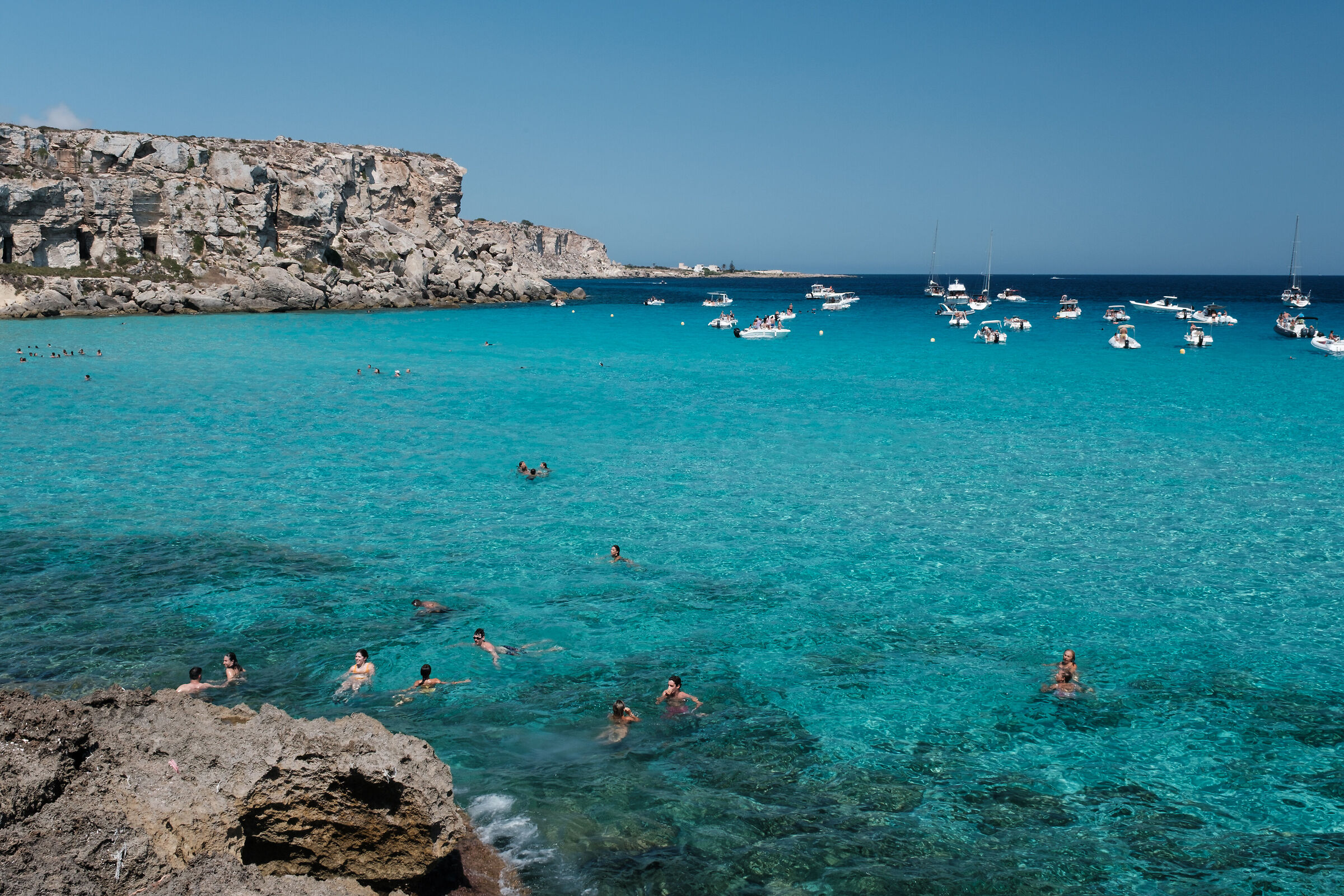 The colors of Favignana