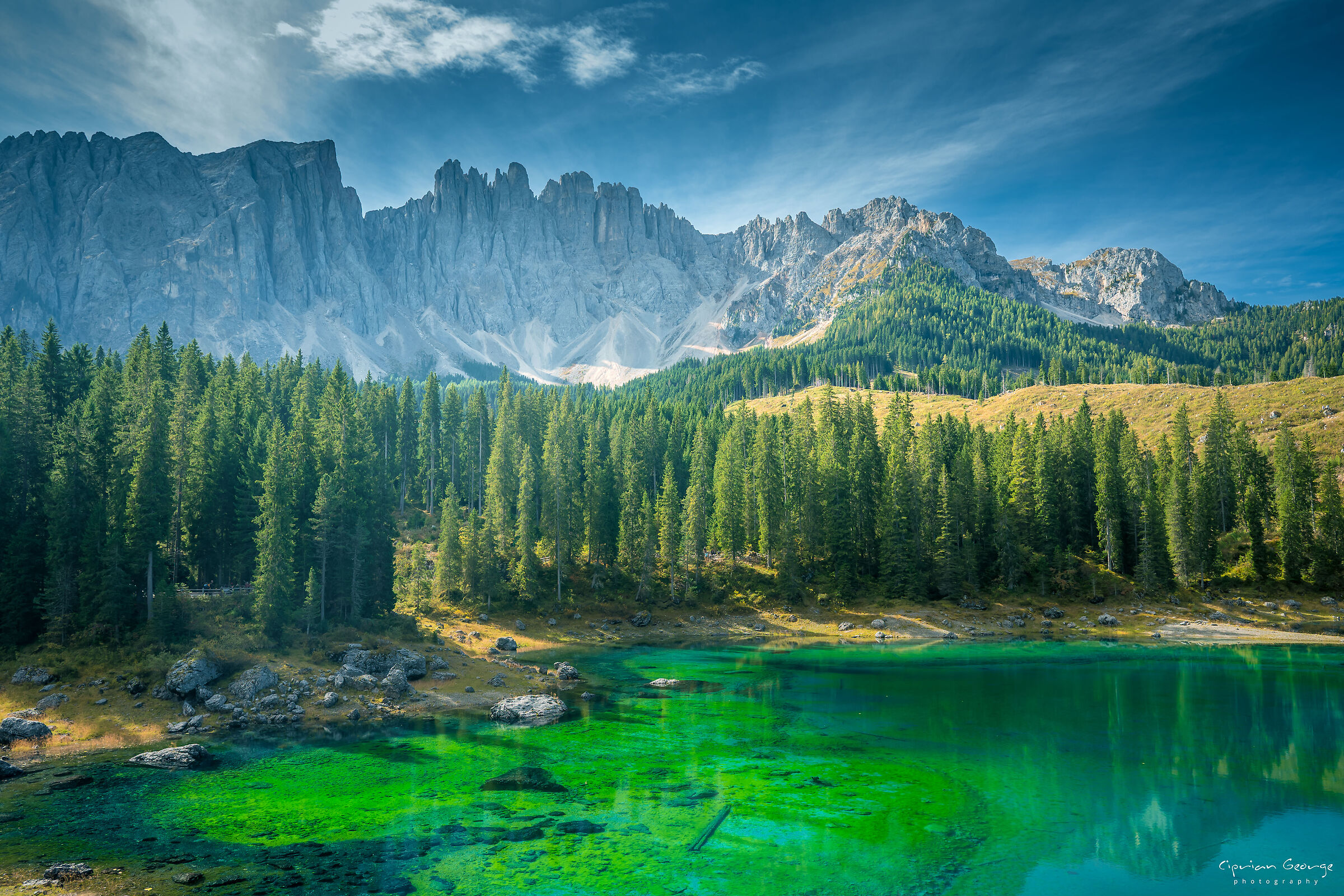 Luce di settembre sul Lago di Carezza