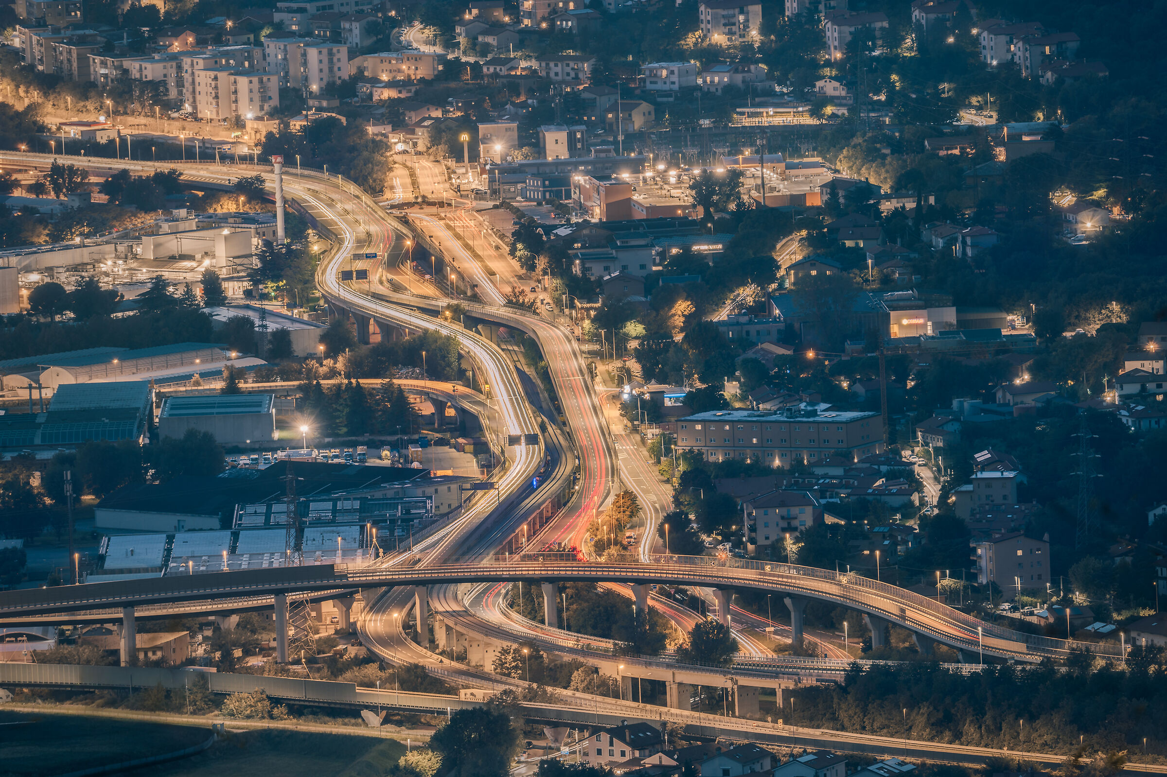 Industrial area of Trieste
